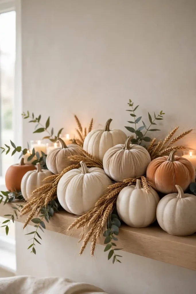 Mantel Pumpkin Cluster