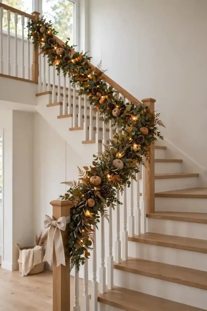 Staircase Garland Sweep