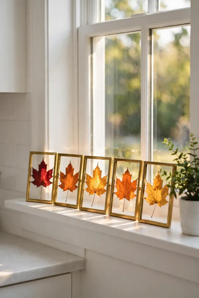 Windowsill Leaf Lineup