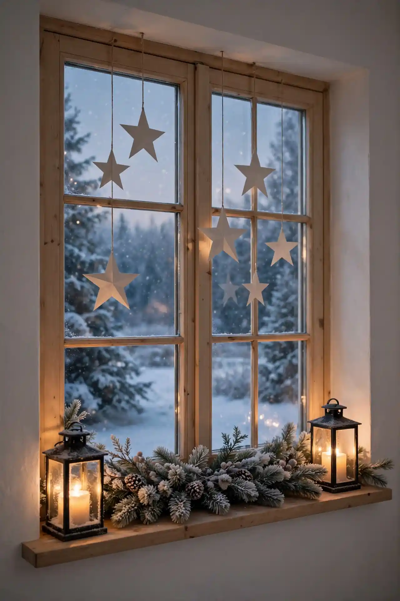 Wooden Star Accents