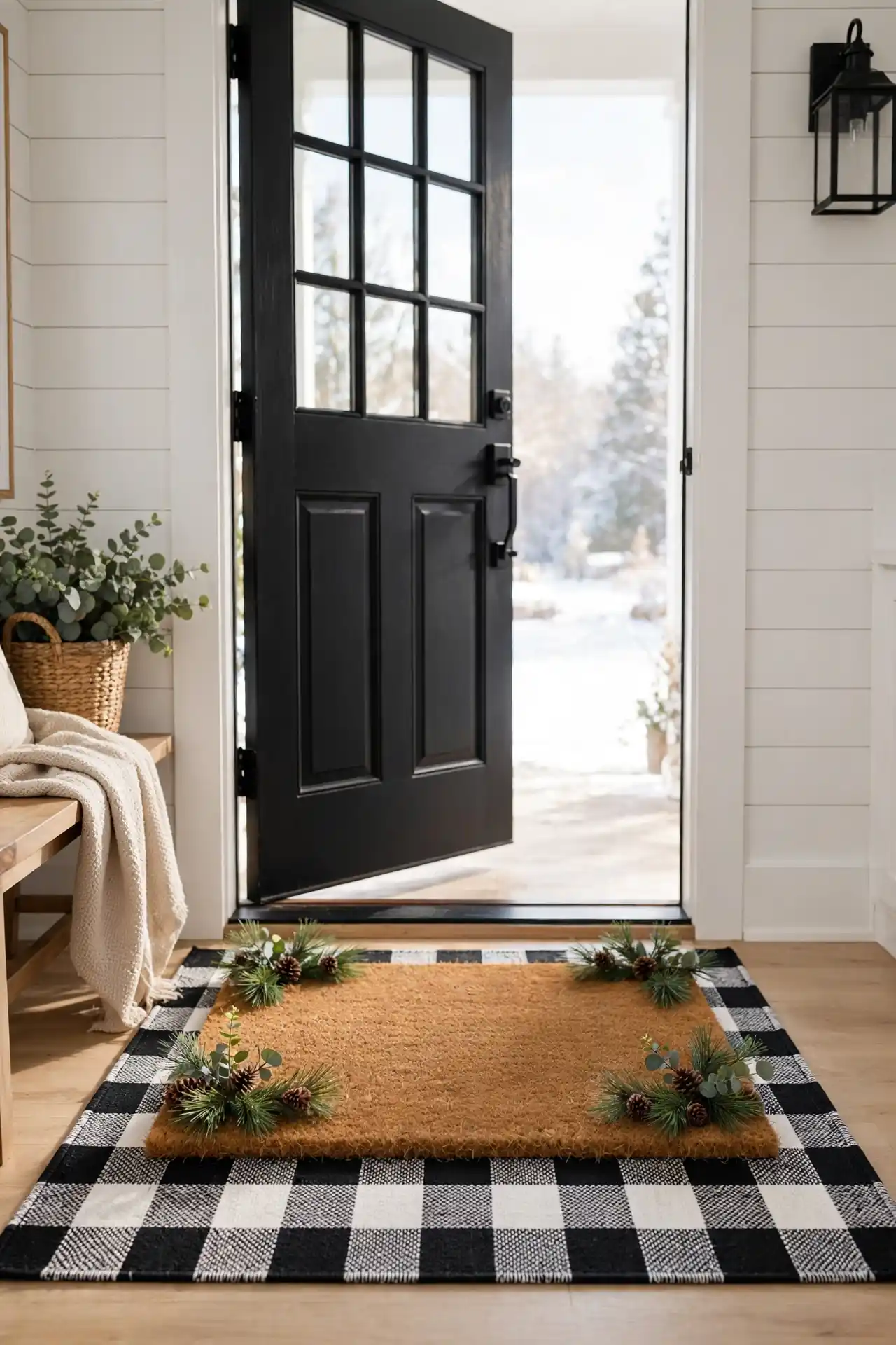 Layered Doormat Stacks