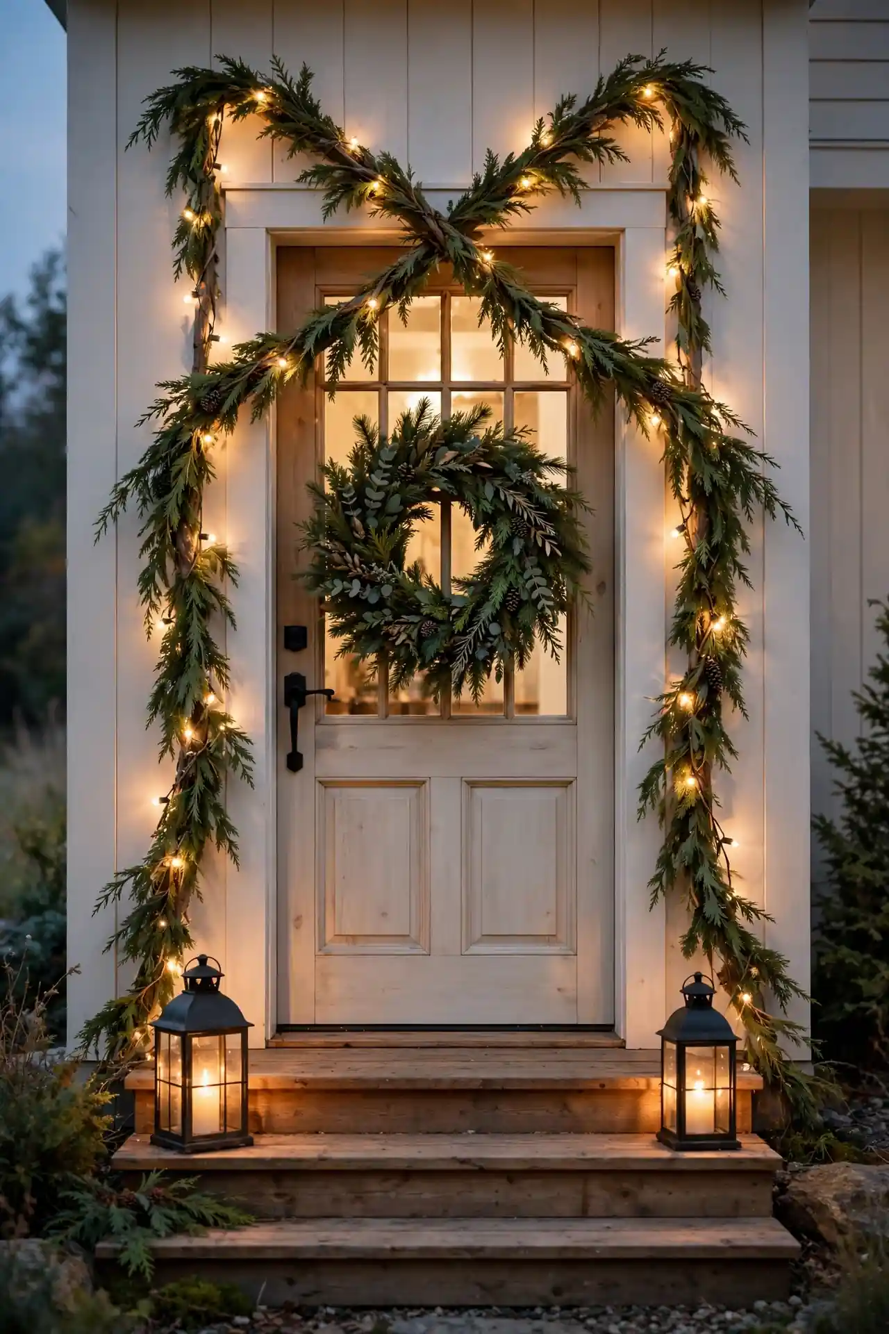 Winter Glow Doorway