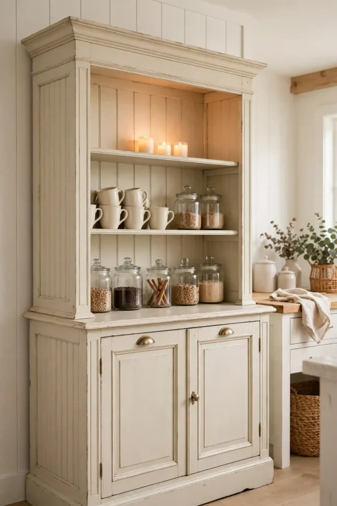 Antique Hutch Bar