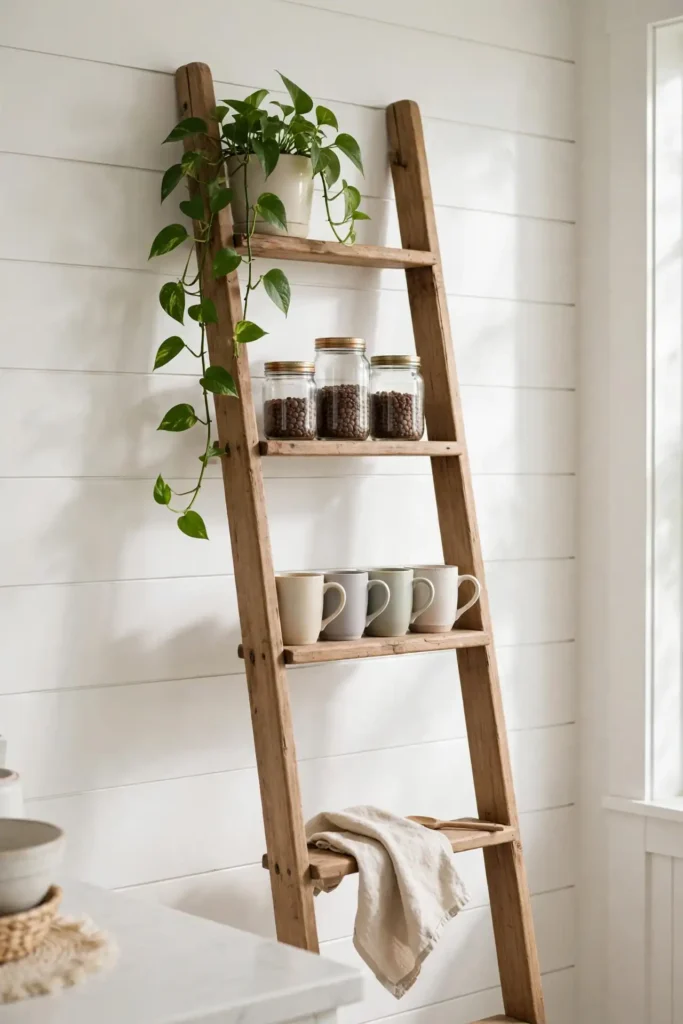 Ladder Shelf Display