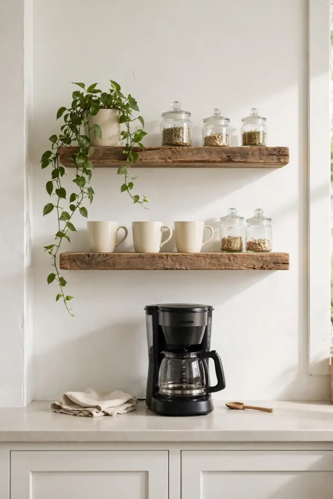 Open Shelf Styling