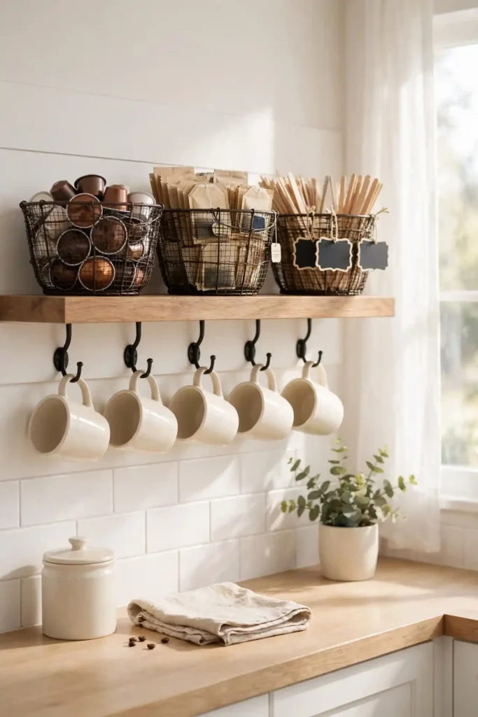 Wire Basket Storage