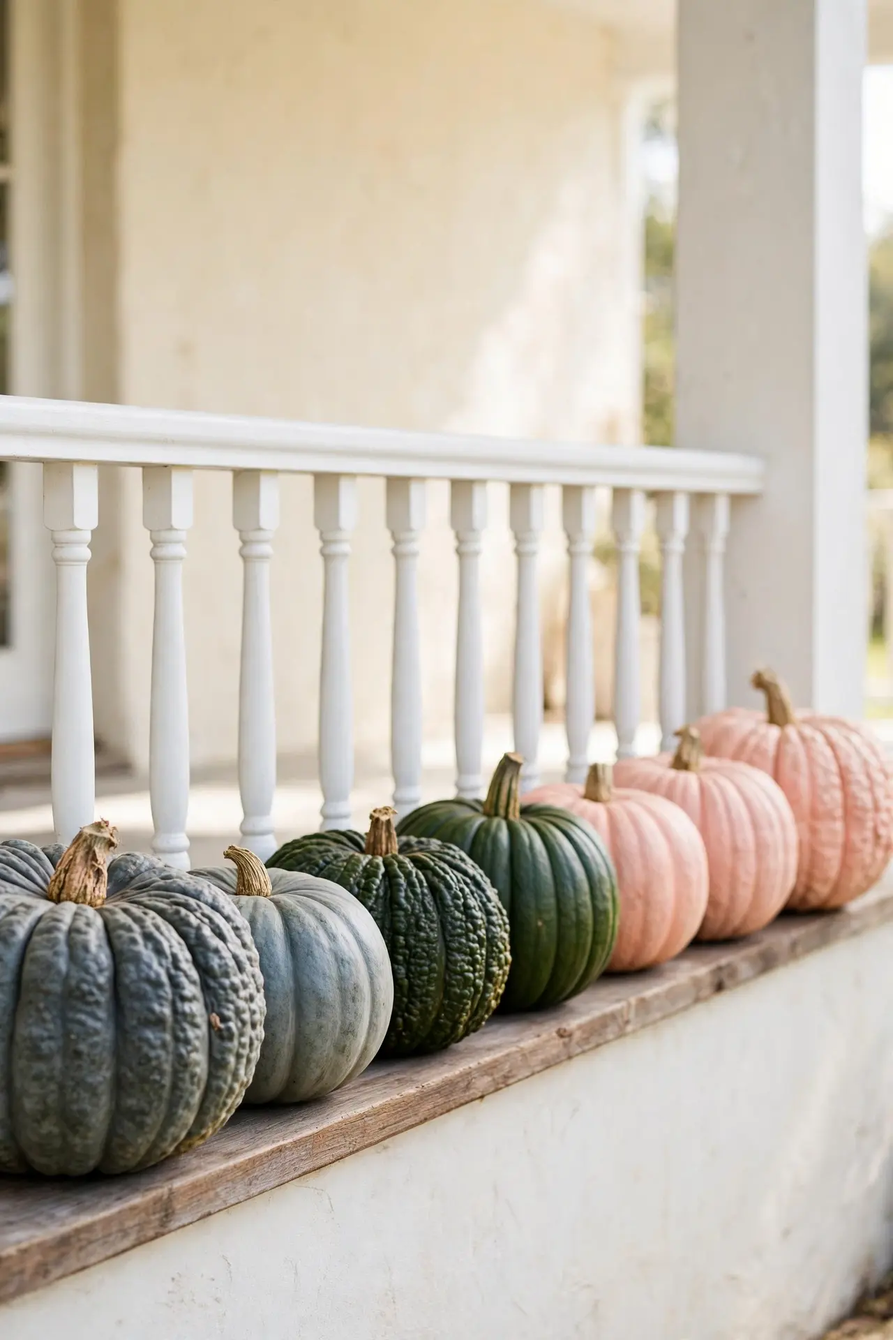 Heirloom Pumpkin Rows