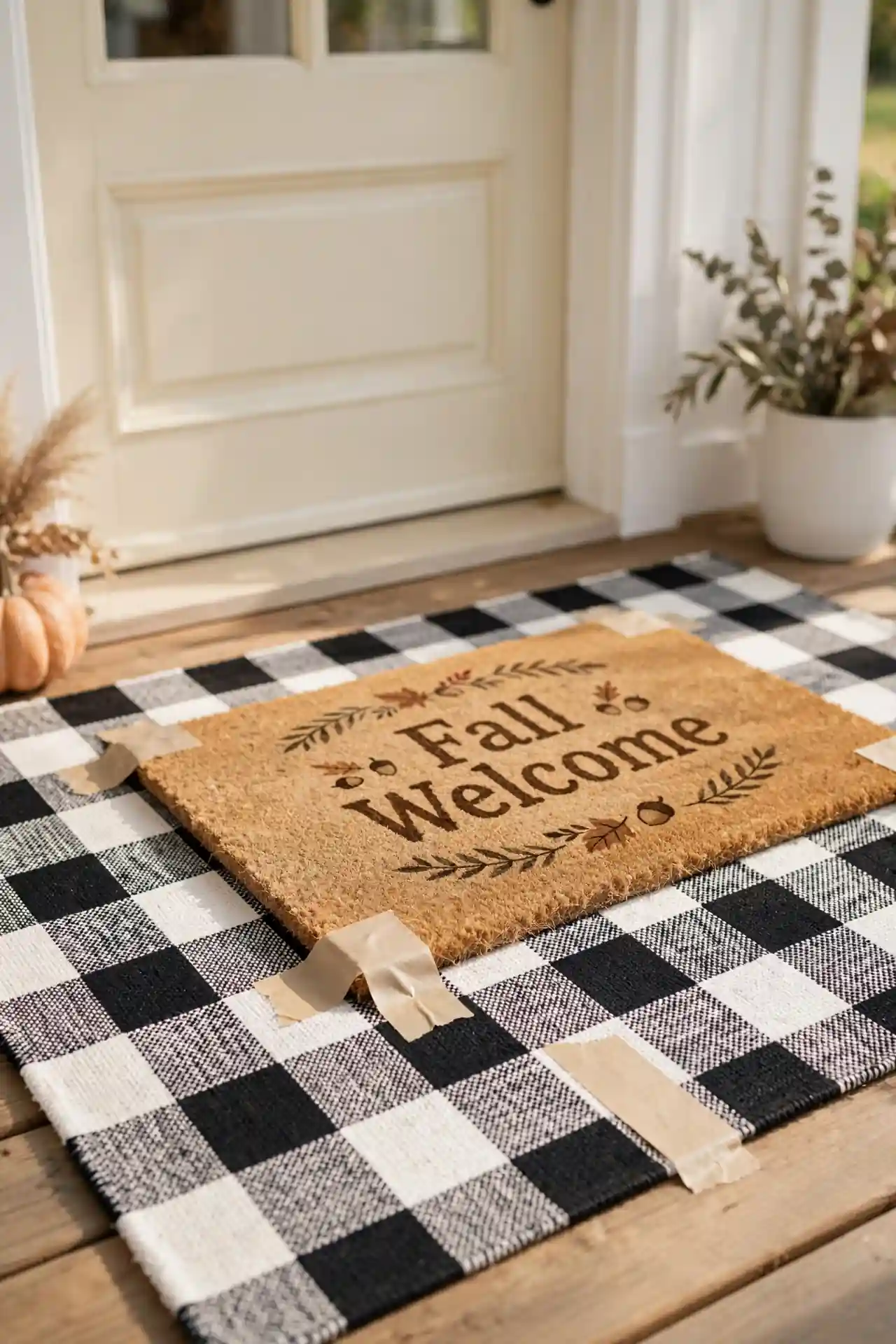 Layered Doormat Magic