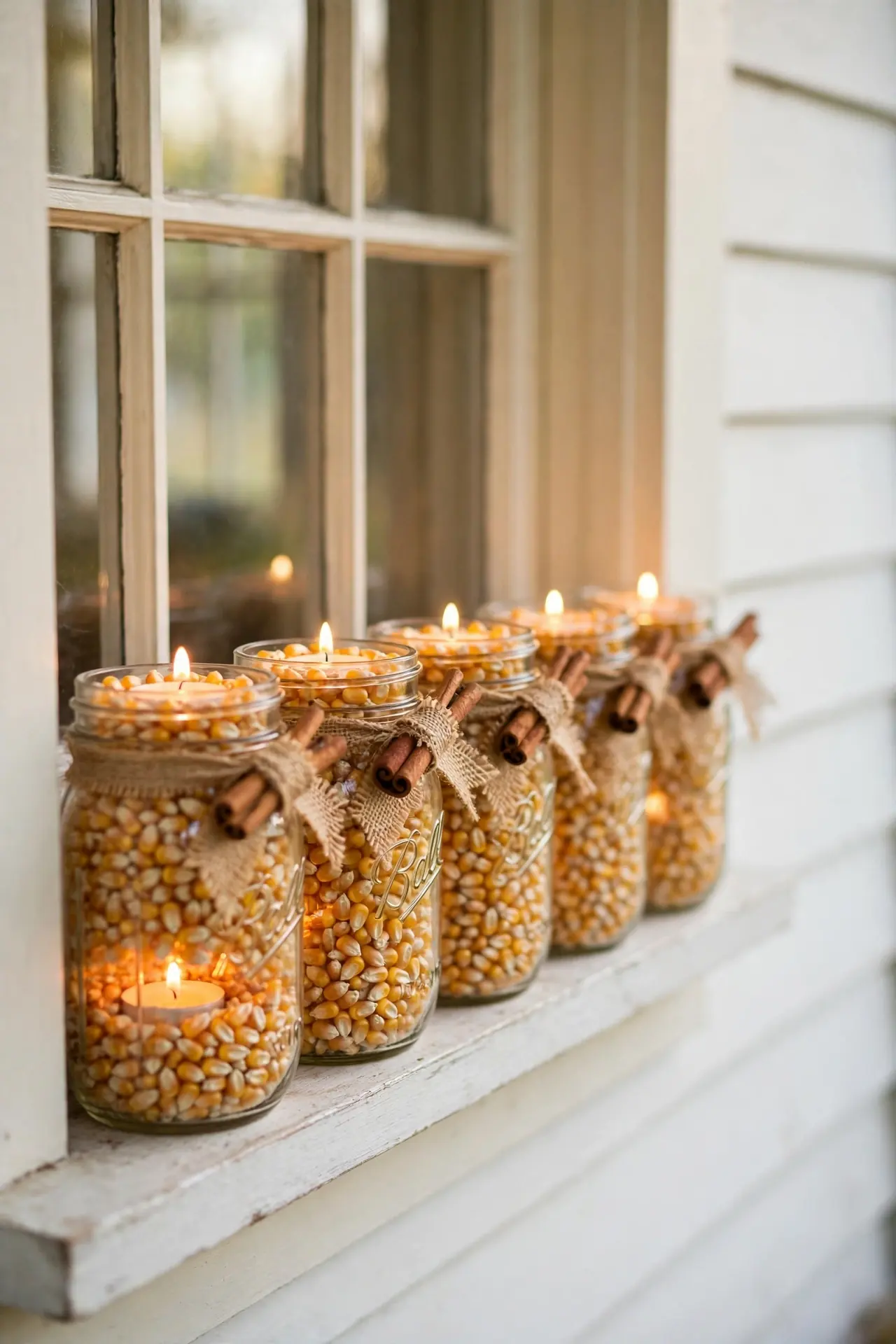 Mason Jar Candlelight