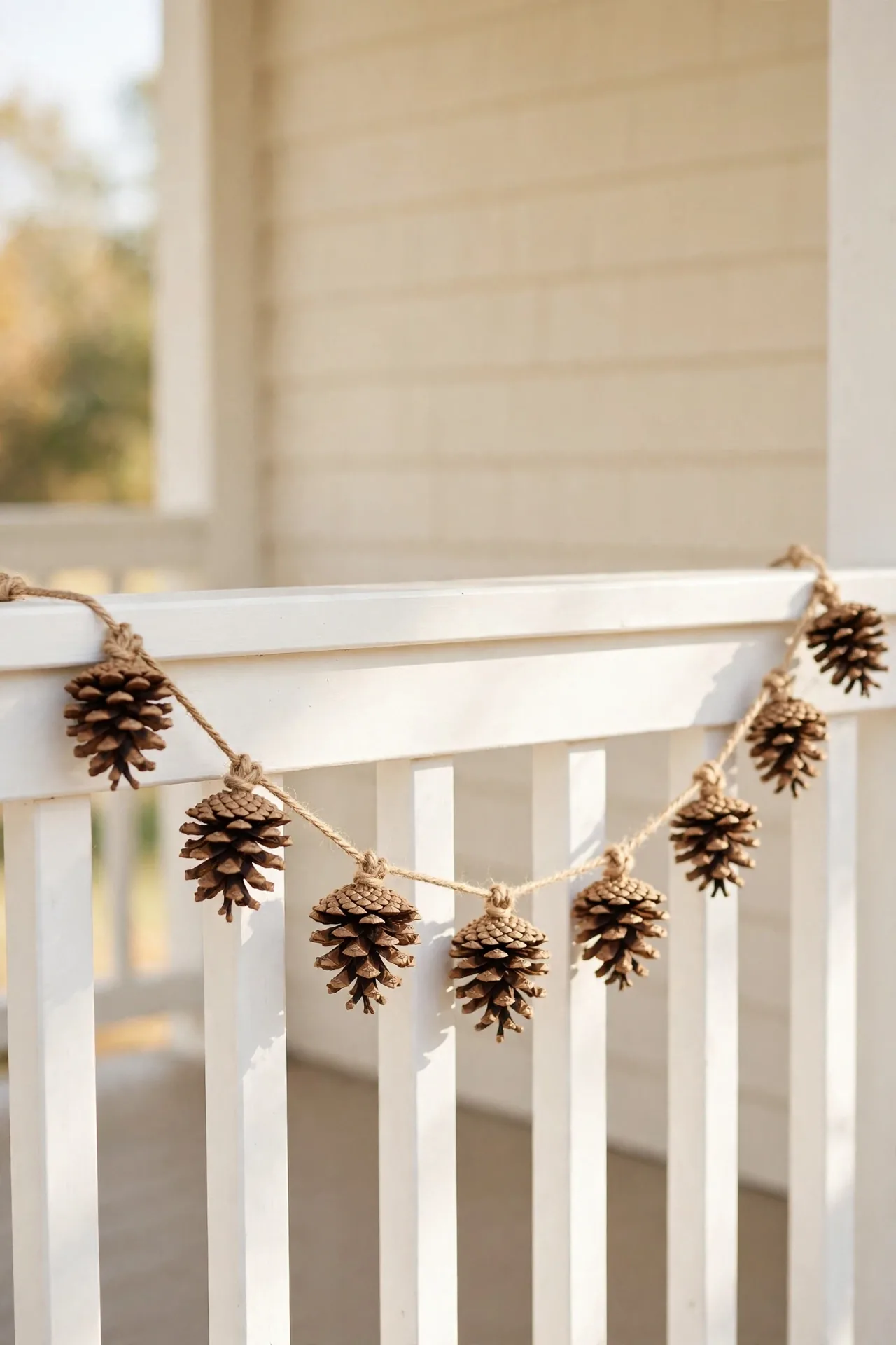 Pinecone Garland Strands