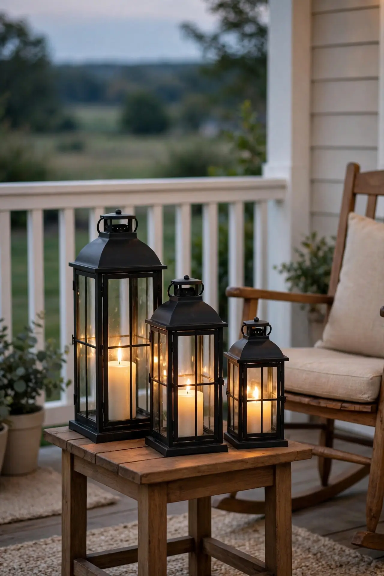 Lantern Table Trio
