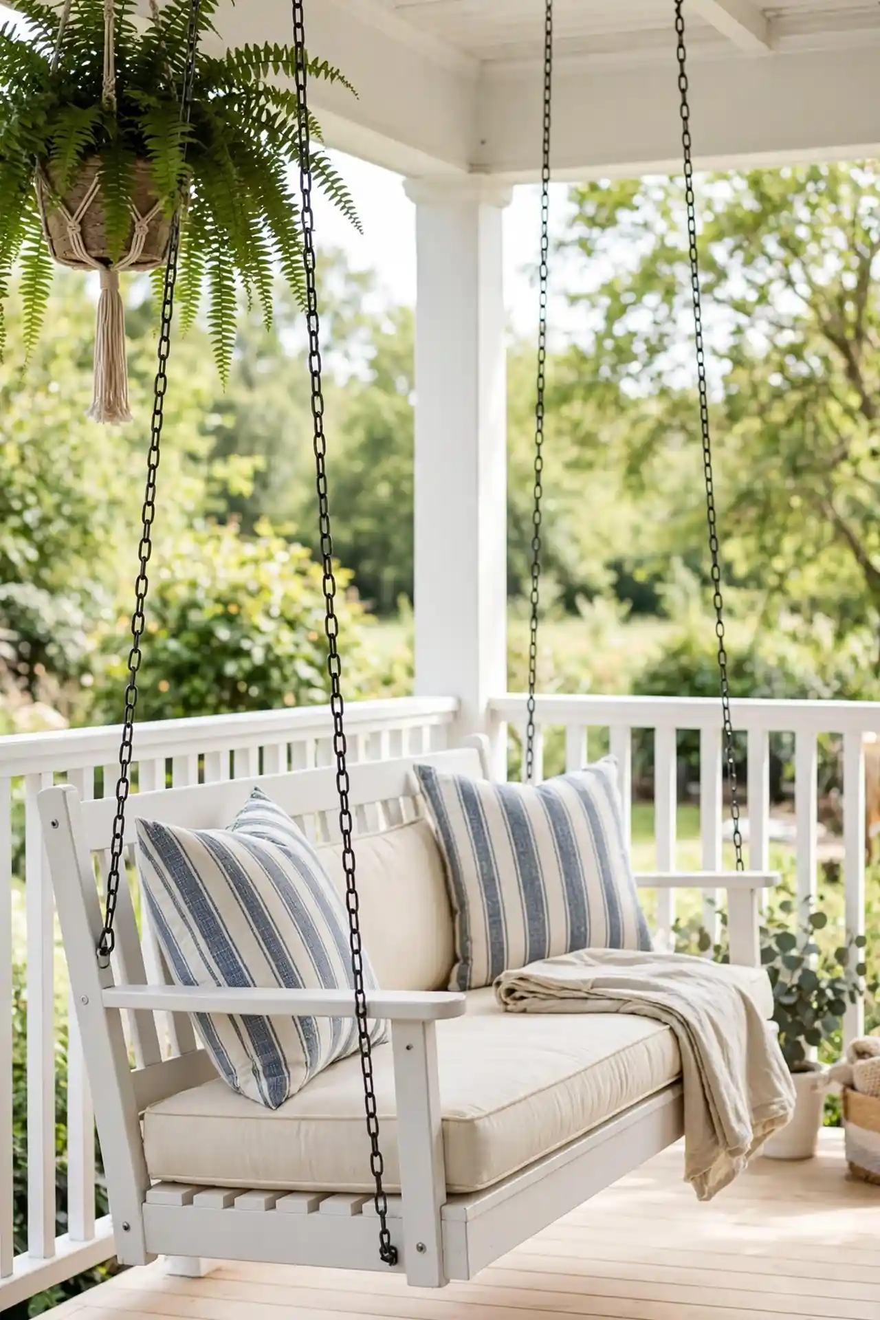 Porch Swing Upgrade