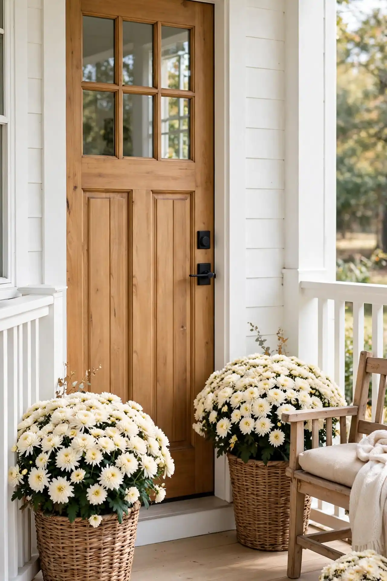 Potted Mum Accents