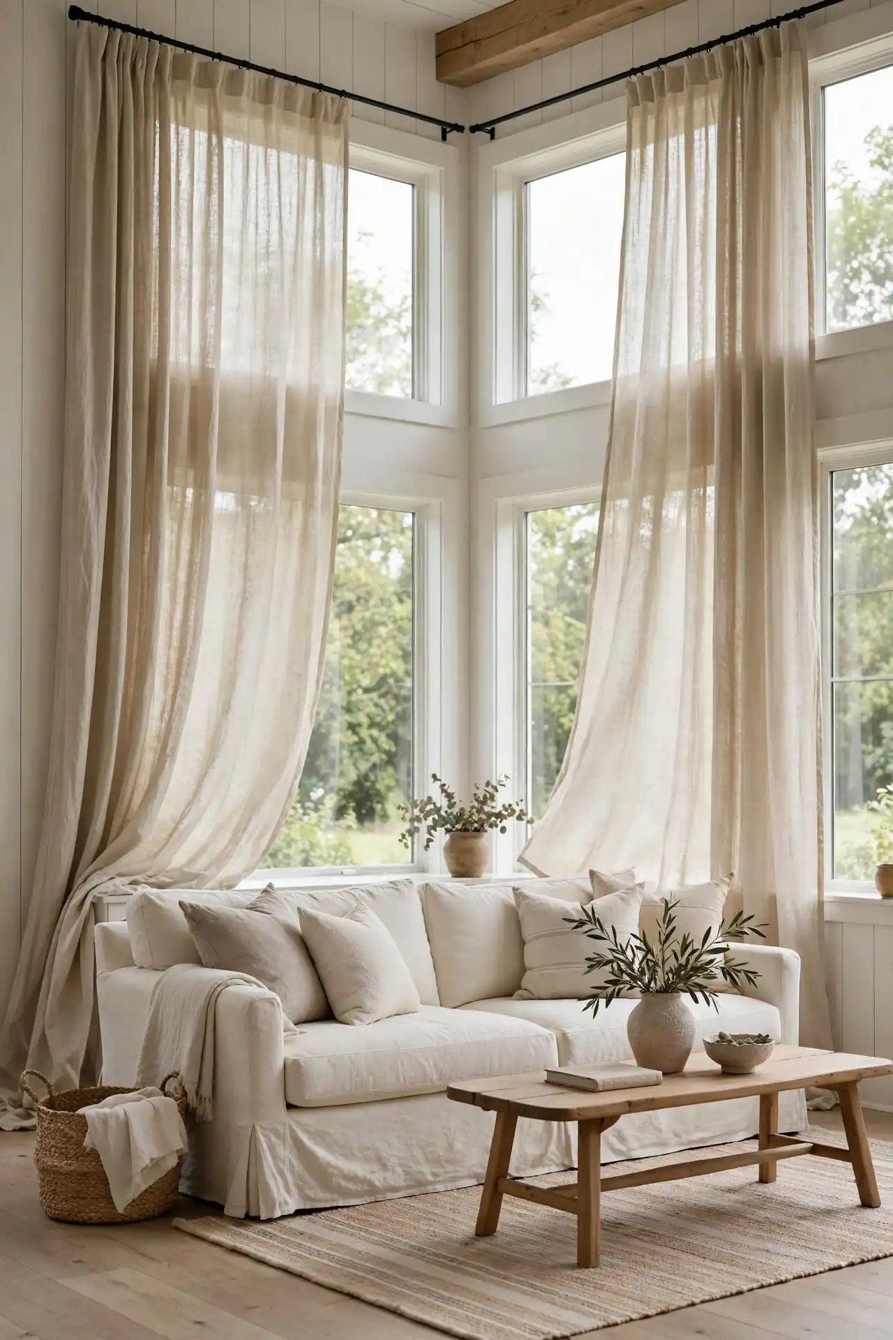 Linen Curtain Panels