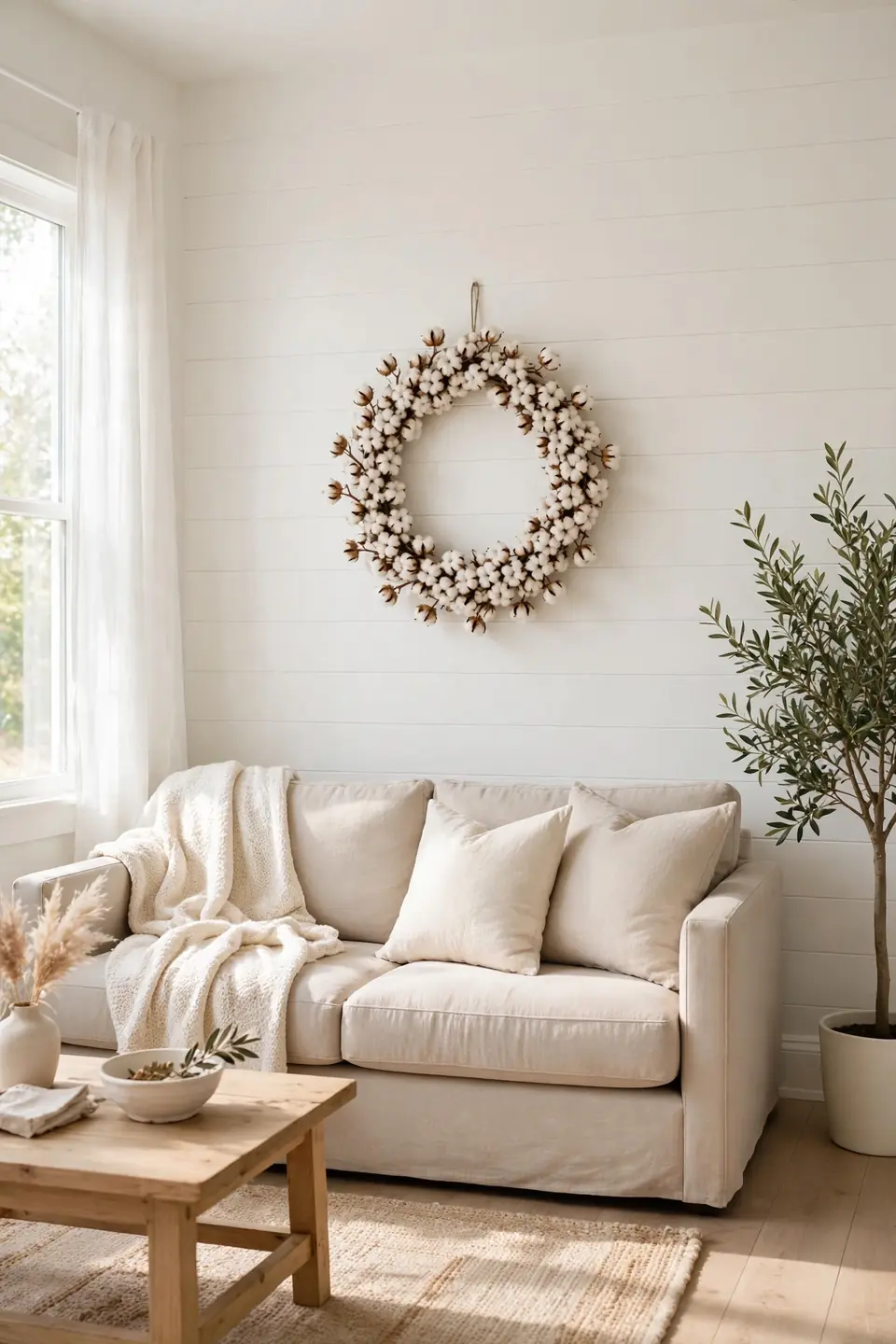 Cotton Stem Wreaths