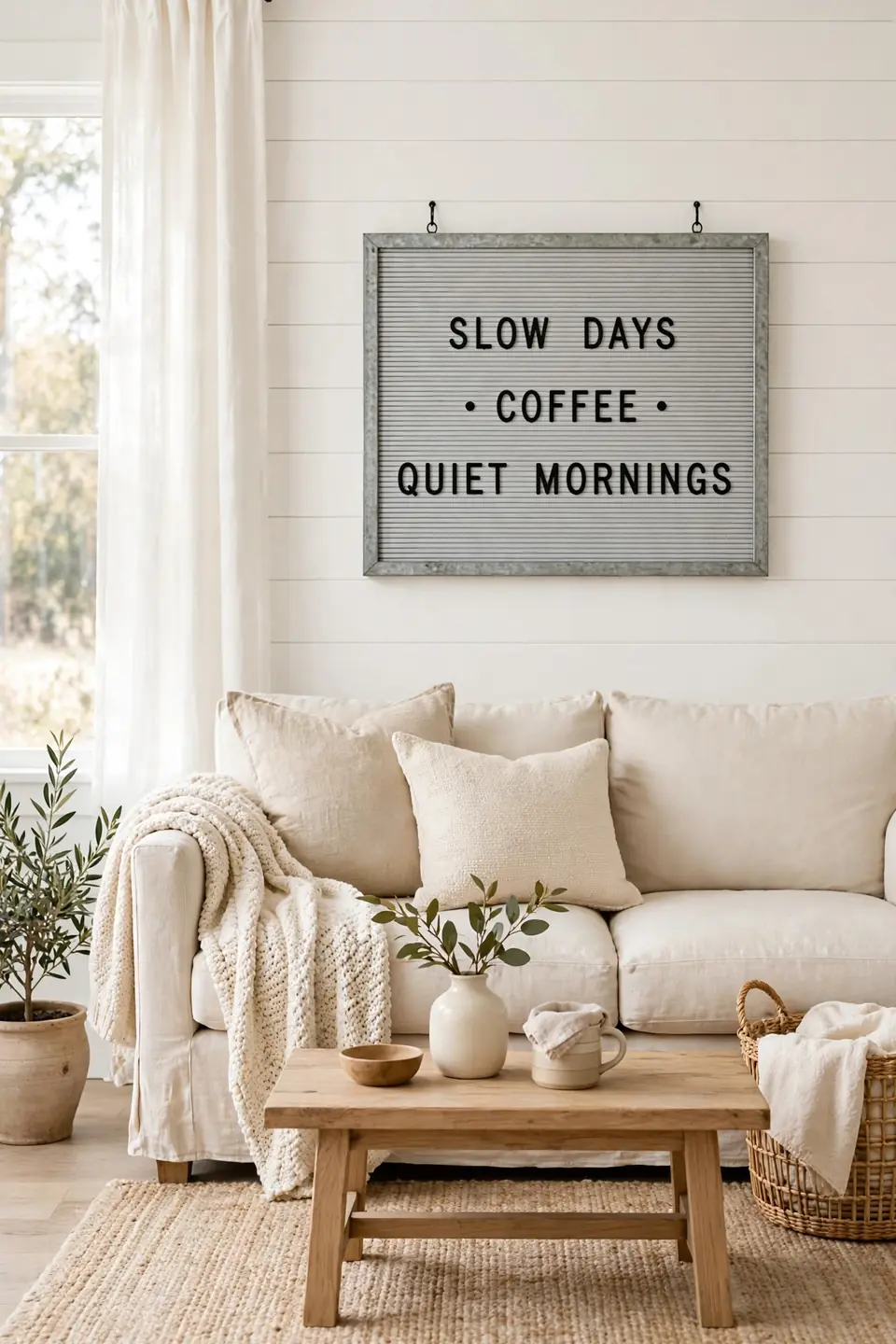 Galvanized Letter Board