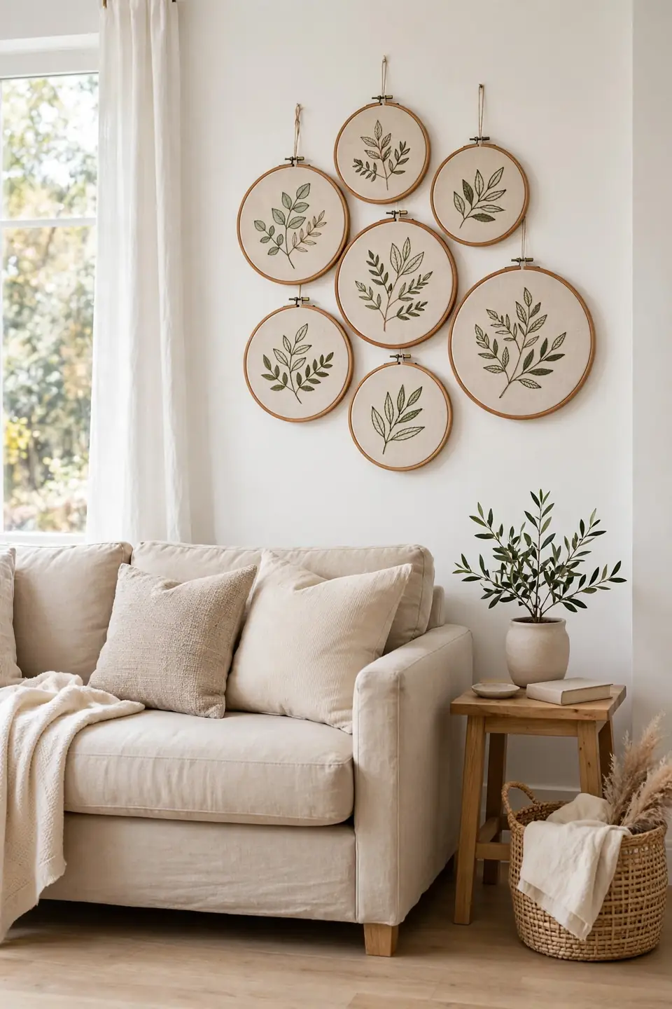 Hoop Embroidery Art