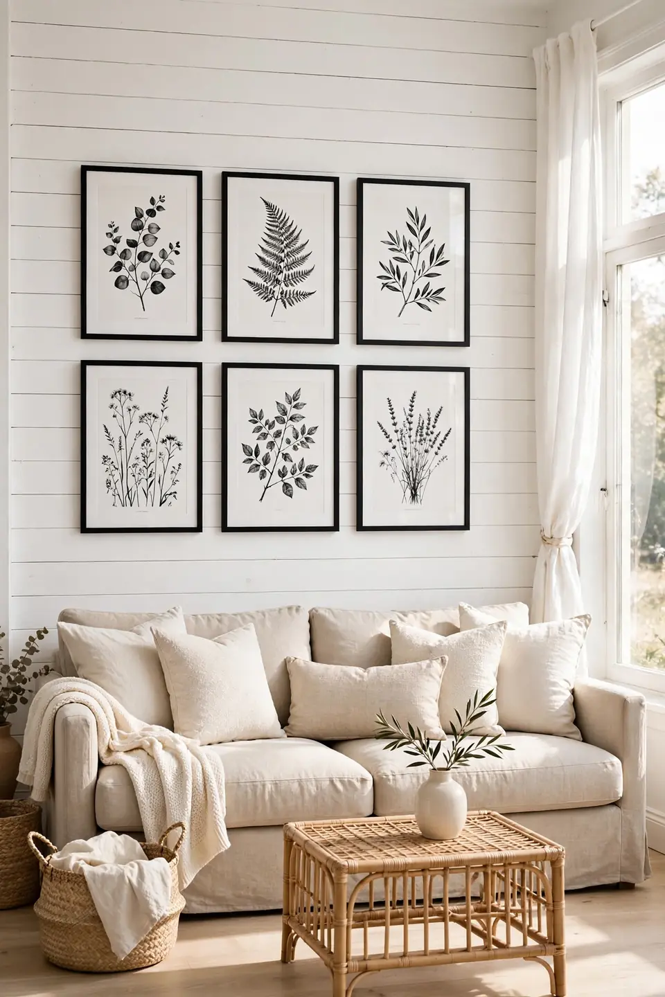 Shiplap Gallery Wall