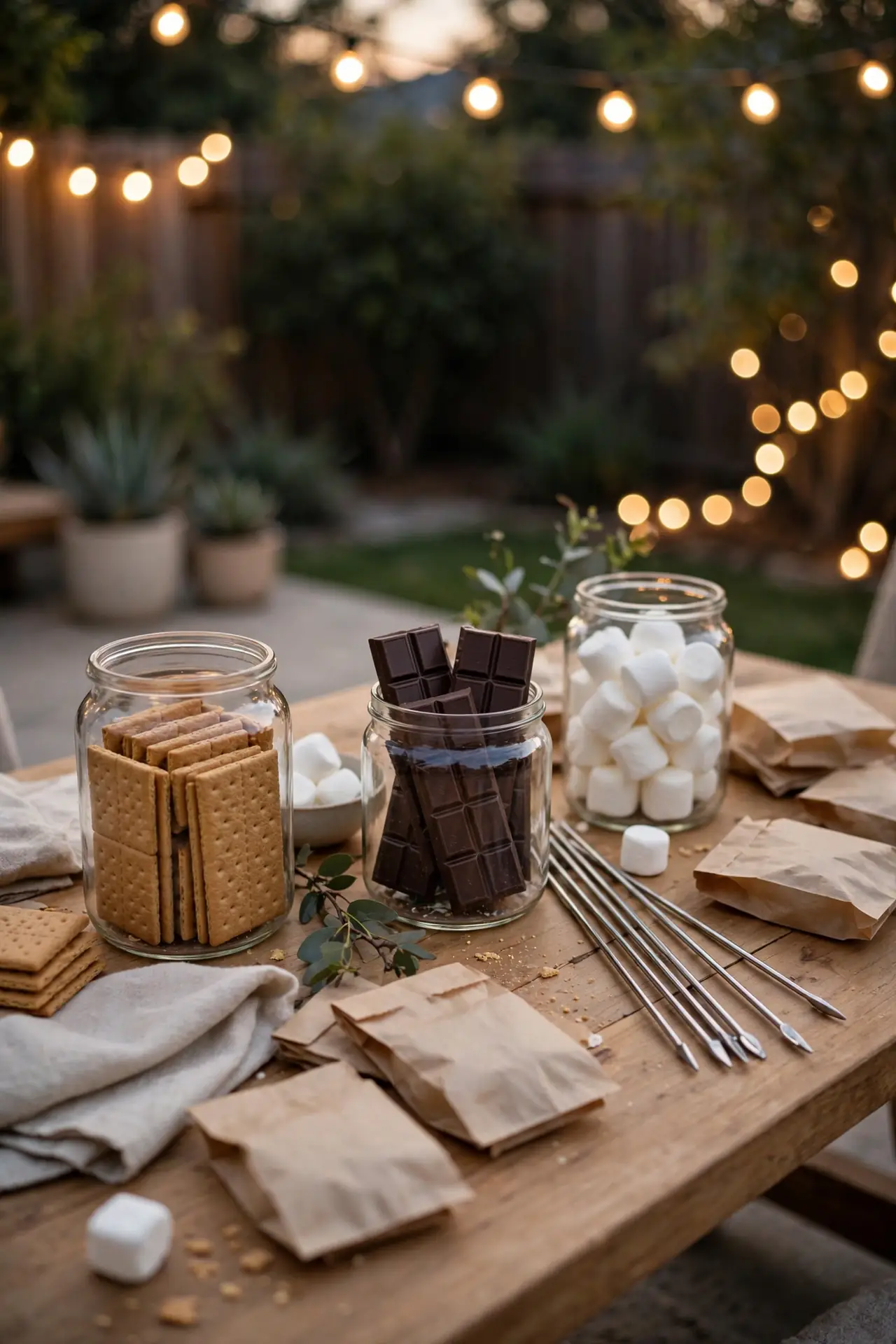 S'mores Snack Bar