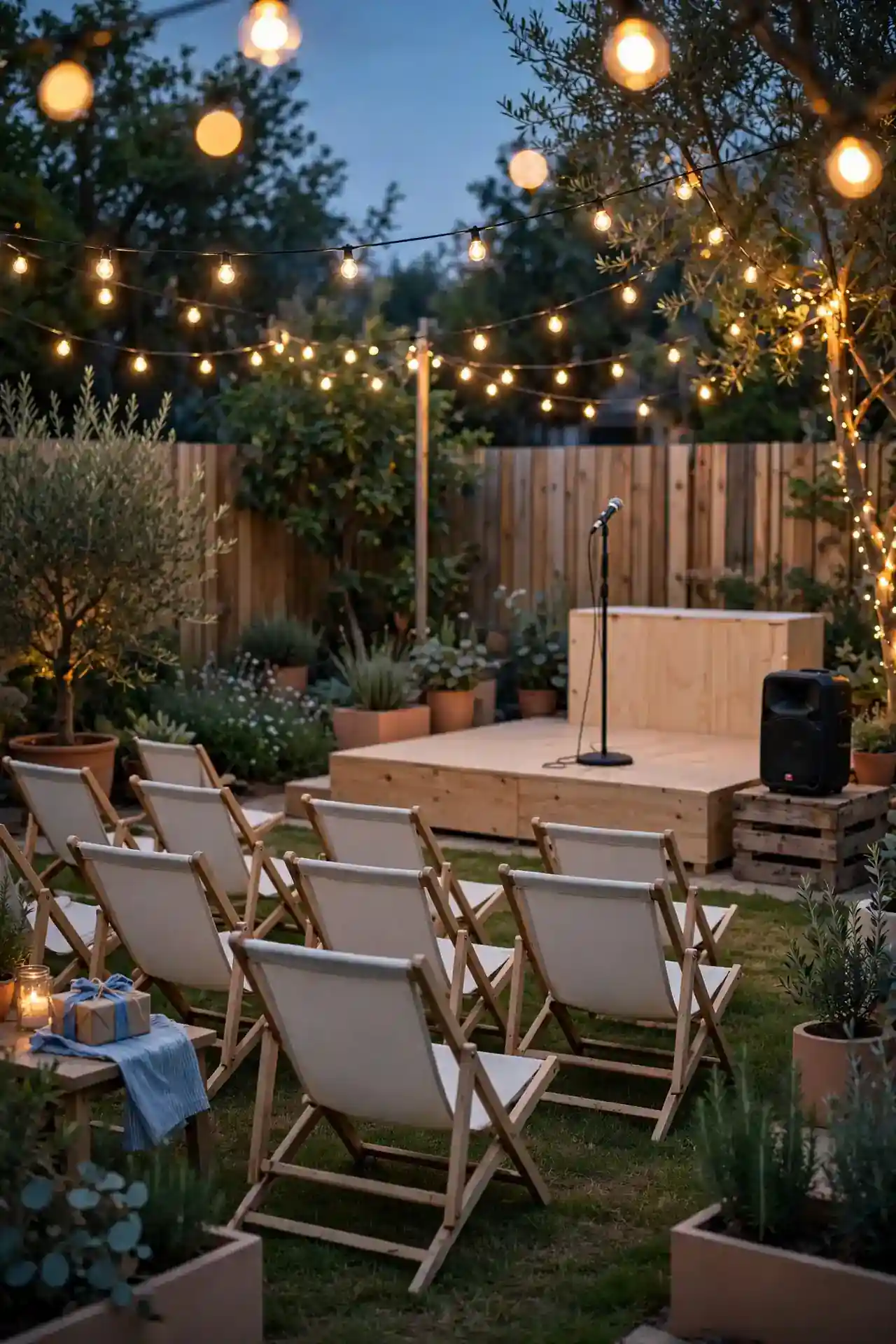 Yard Karaoke Night