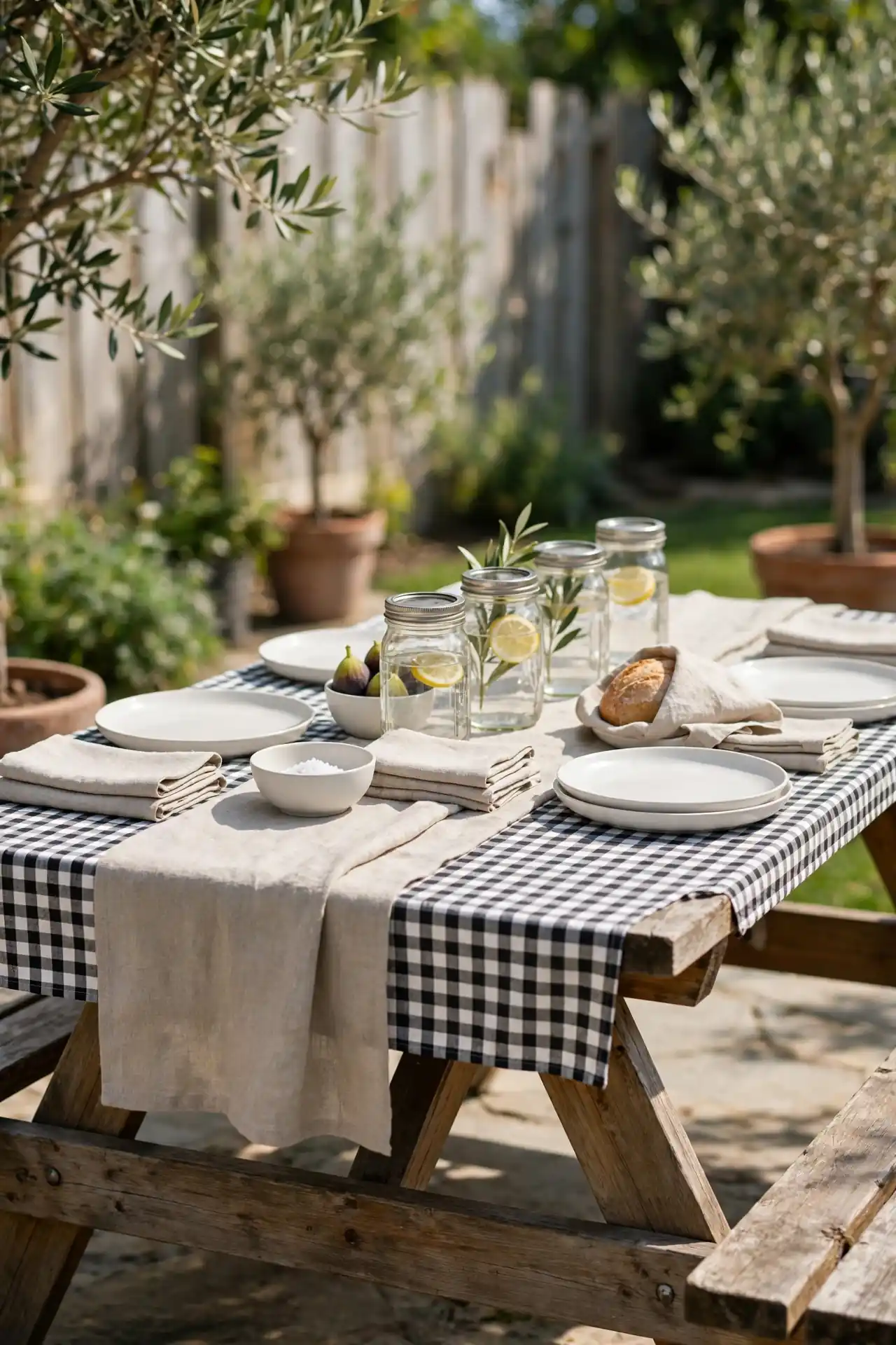 Checkered Picnic Linens