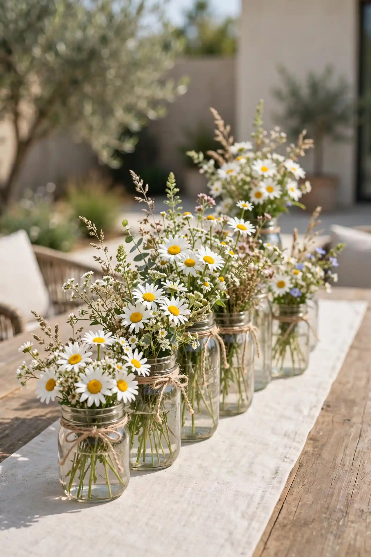 Mason Jar Centerpieces