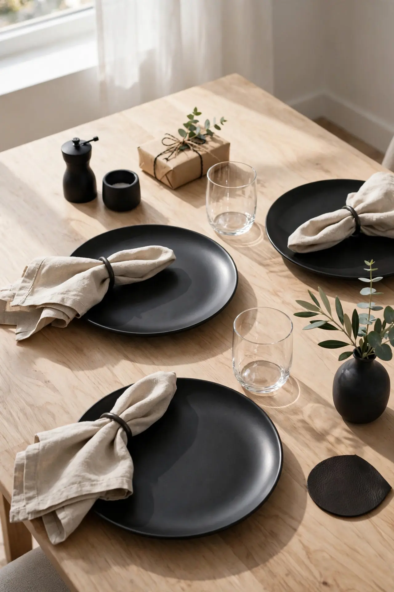 Black Matte Dishware