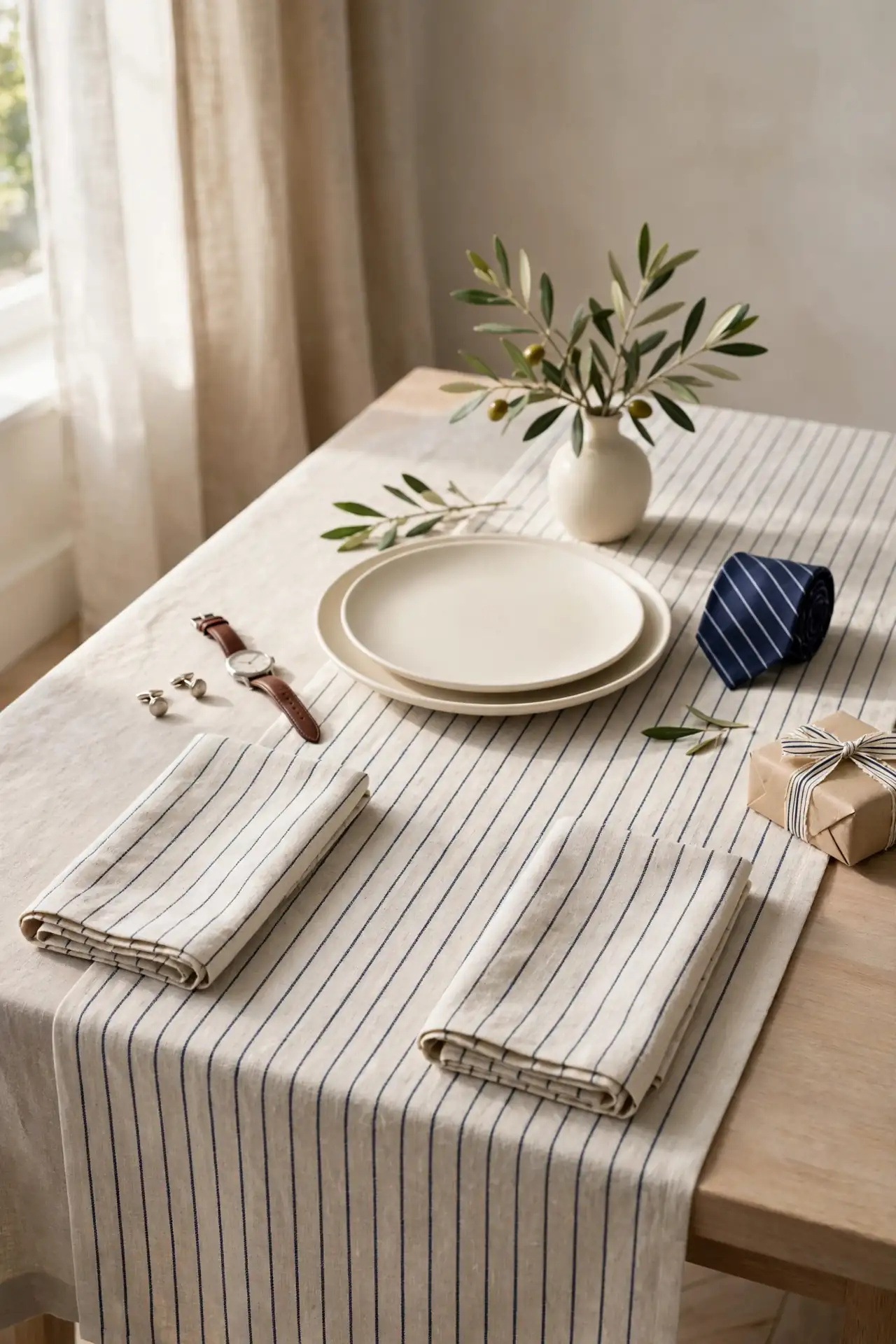 Classic Pinstripe Touches
