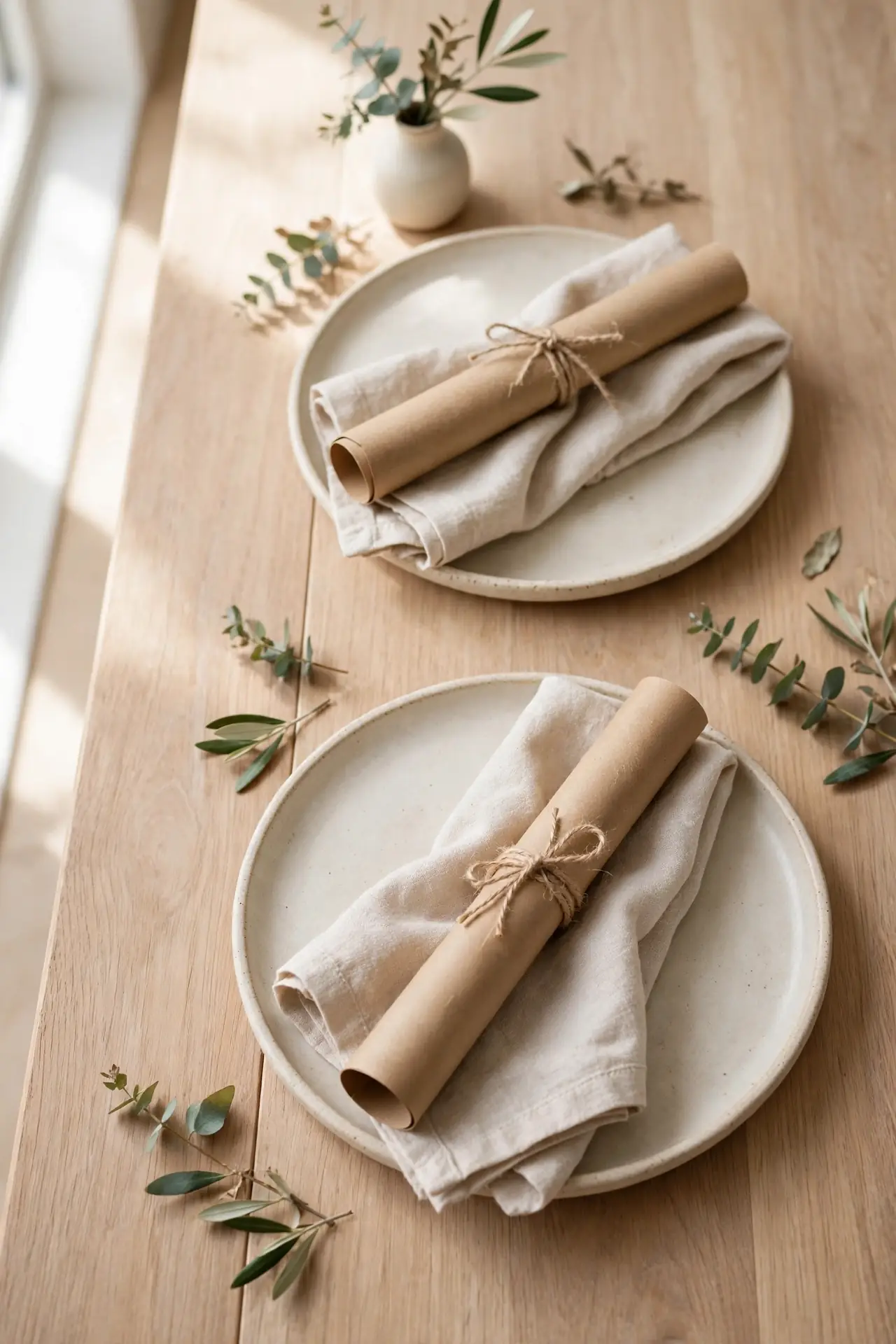 Kraft Paper Menu