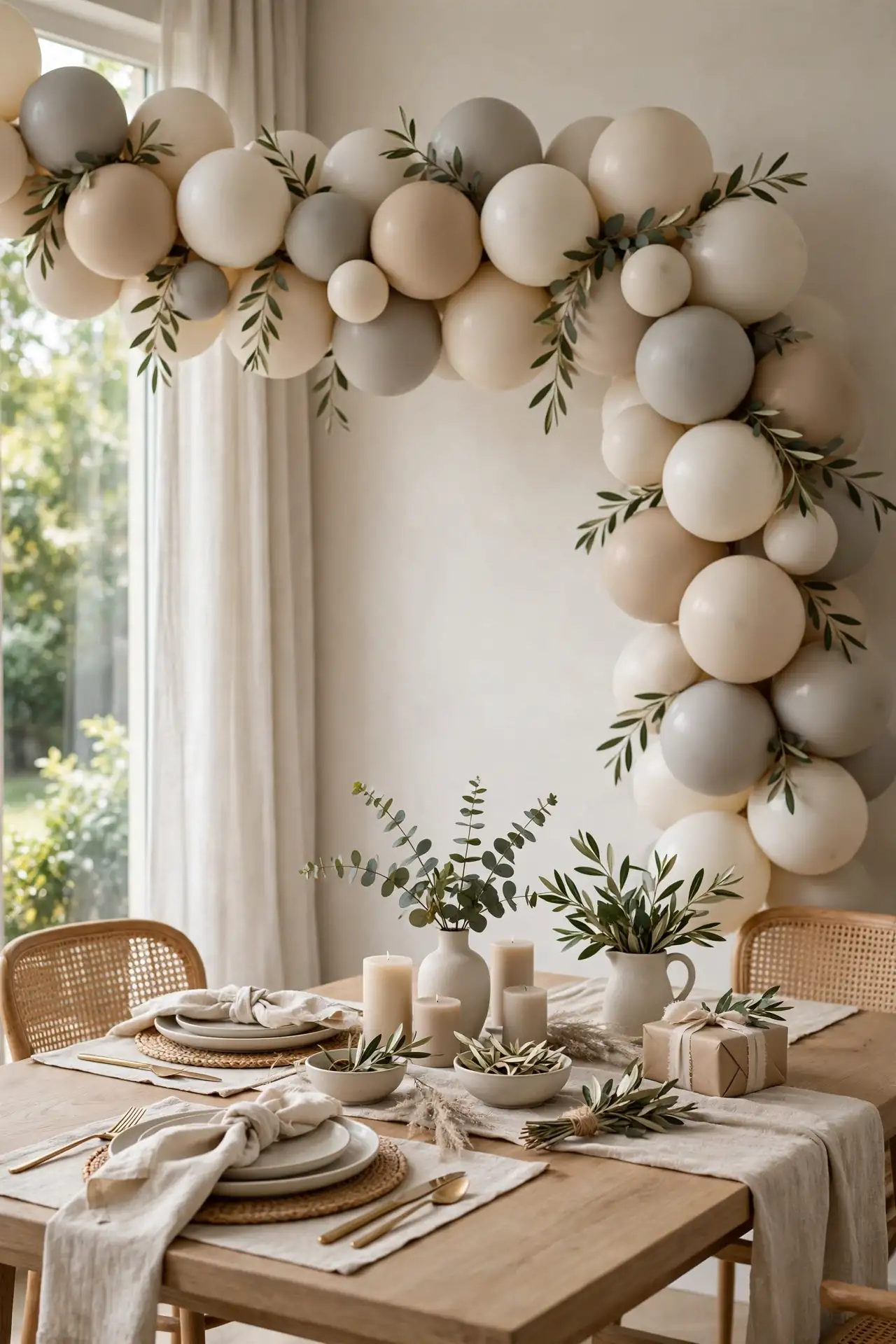 Neutral Balloon Garland
