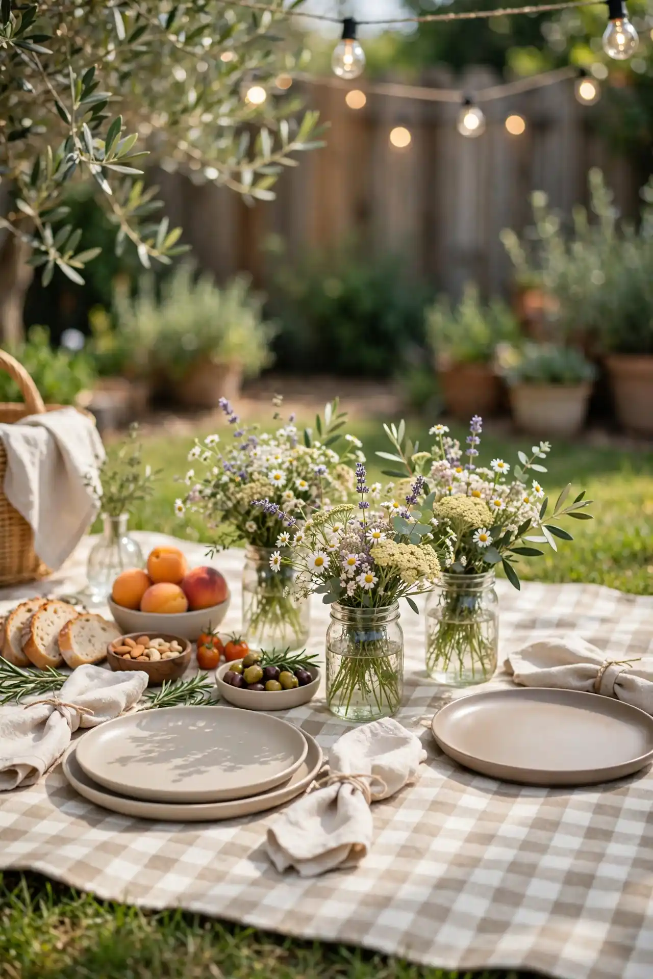 Outdoor Picnic Spread