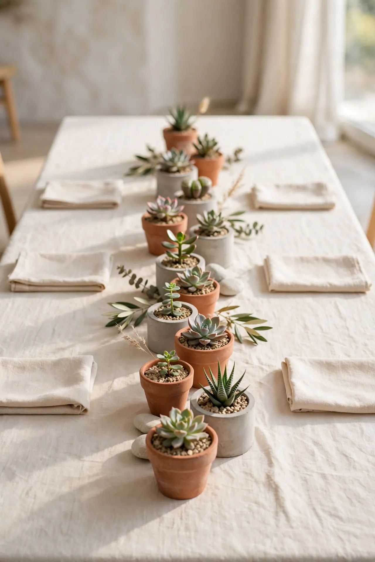 Succulent Table Accents