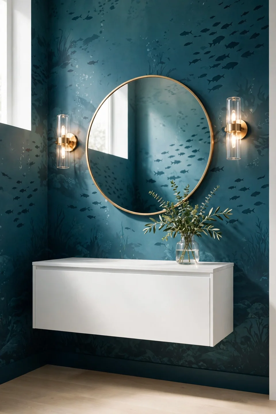 Deep Teal Waters