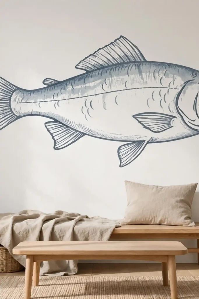 Minimalist Single Fish
