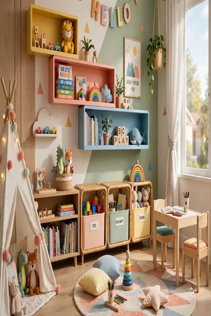 Kids Room Toy Displays