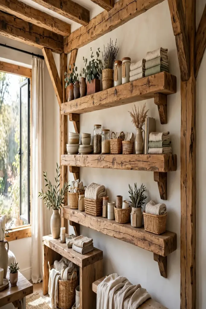 Thick Rustic Beams