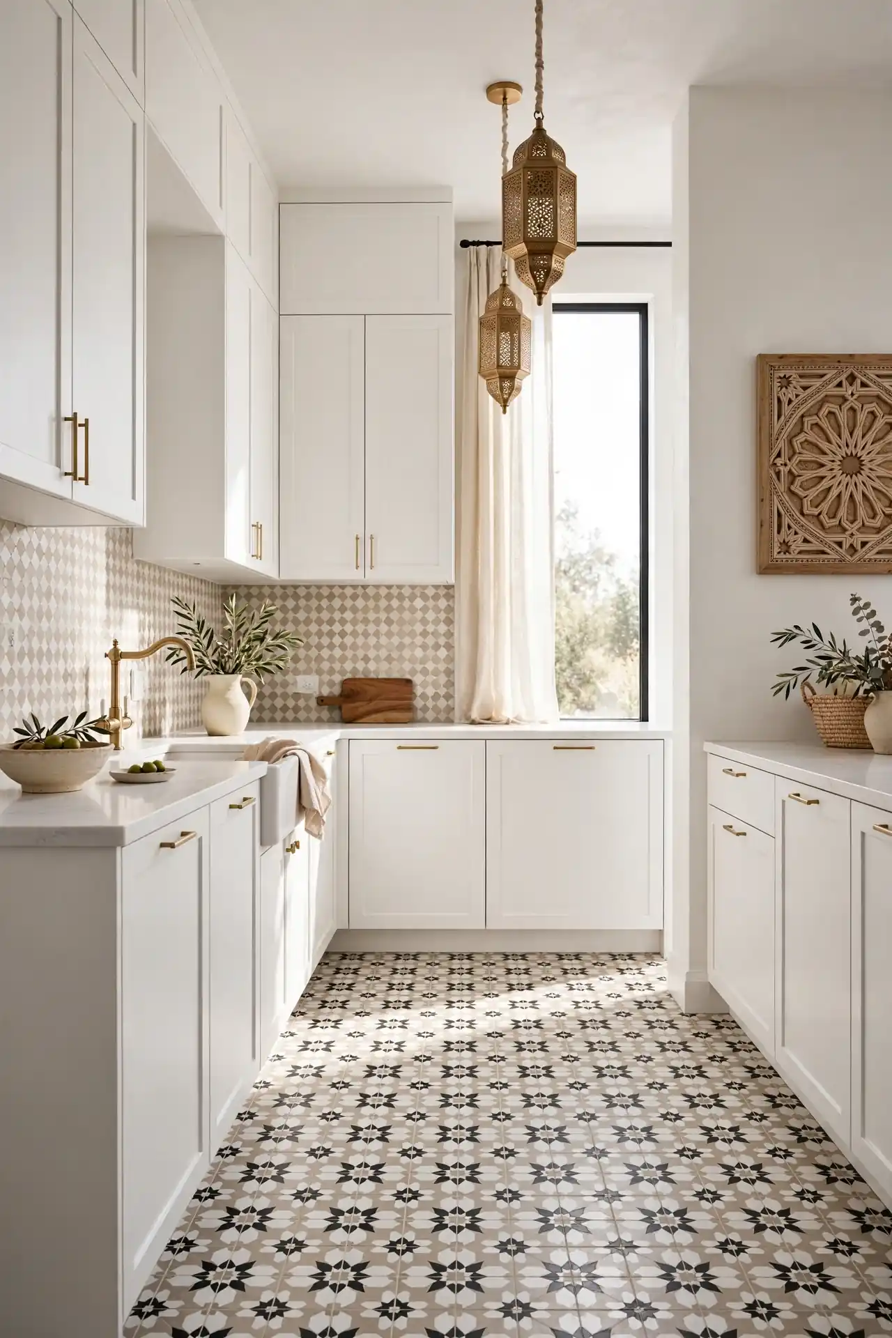 Patterned Cement Tile