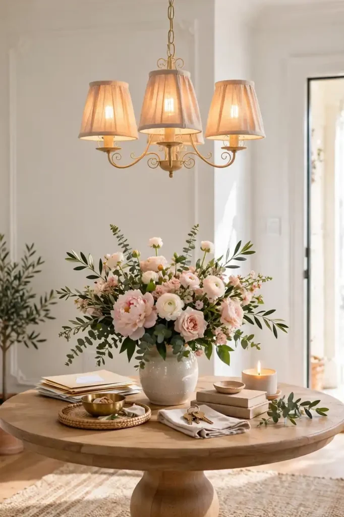 Charming foyer chandelier ideas