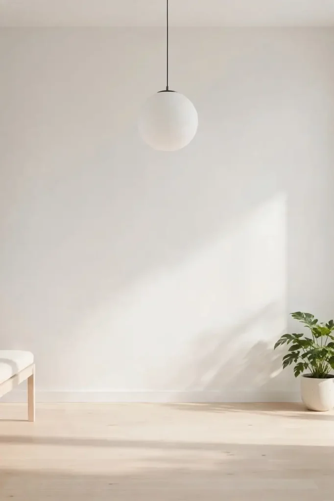 Minimalist Orb Light