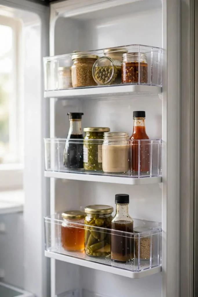 Clear Door Bins