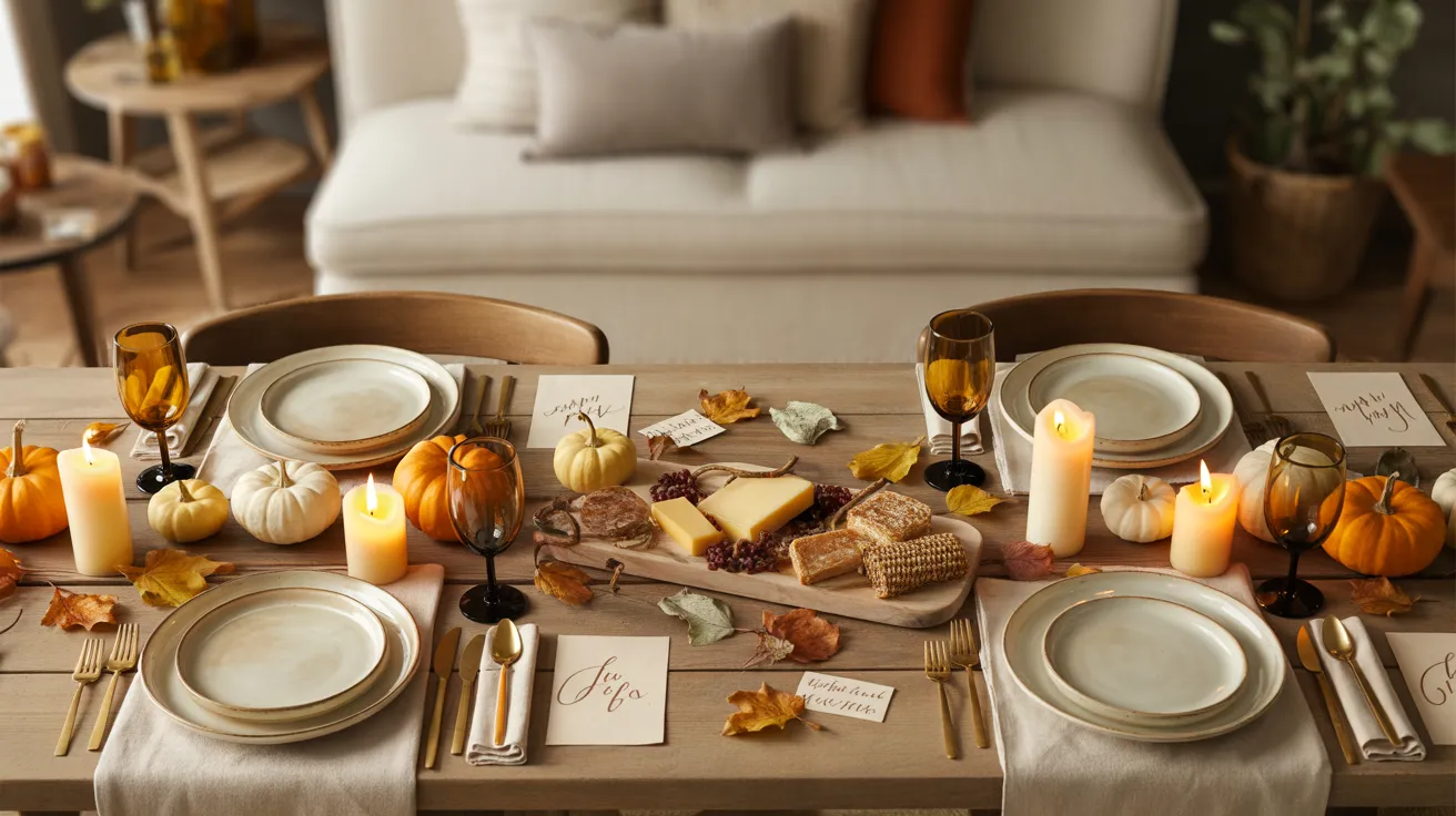 friendsgiving decorations and games