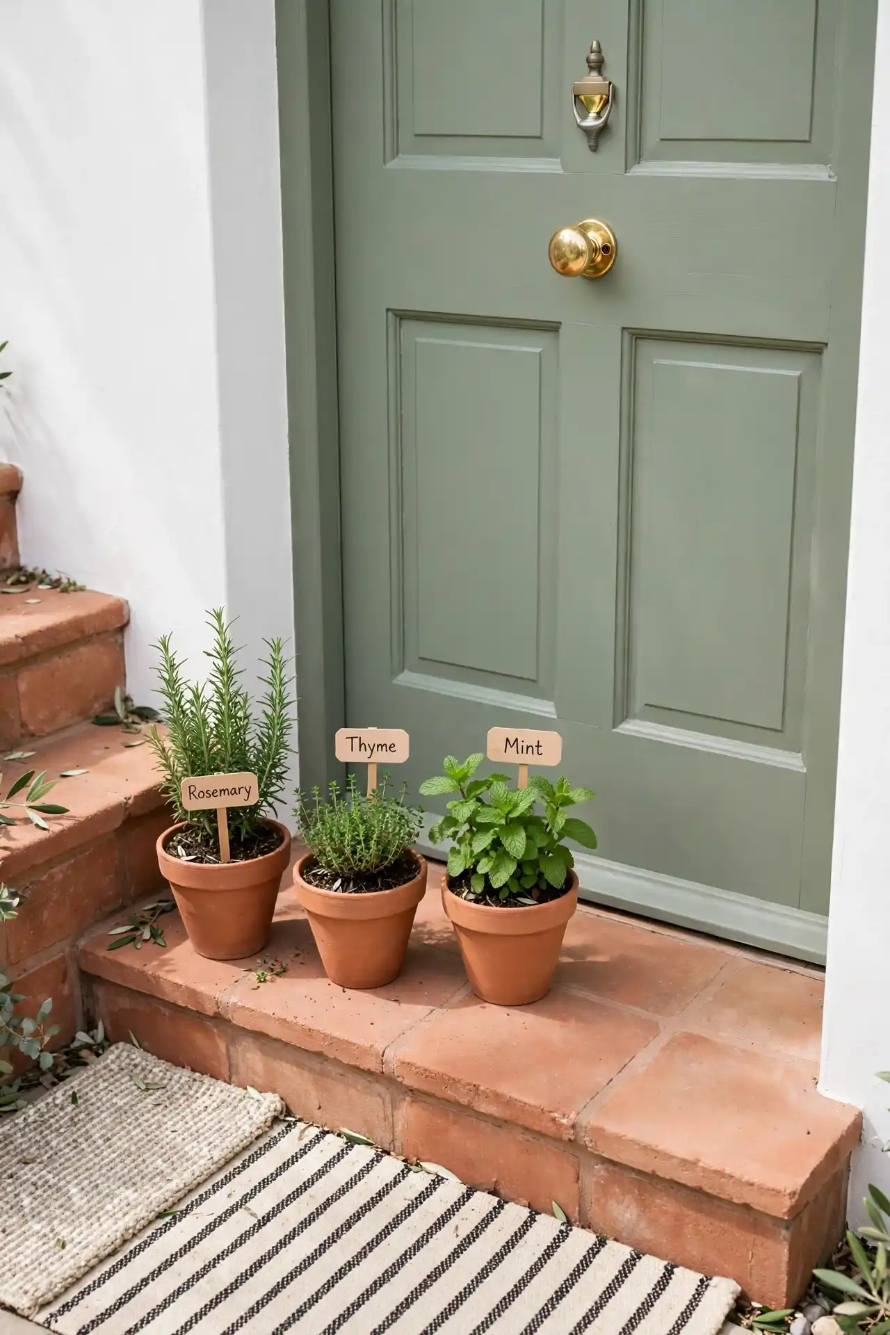 Herb Pot Welcome