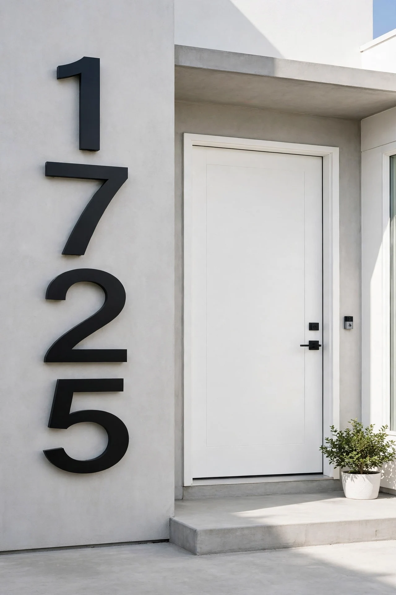 Oversized House Numbers