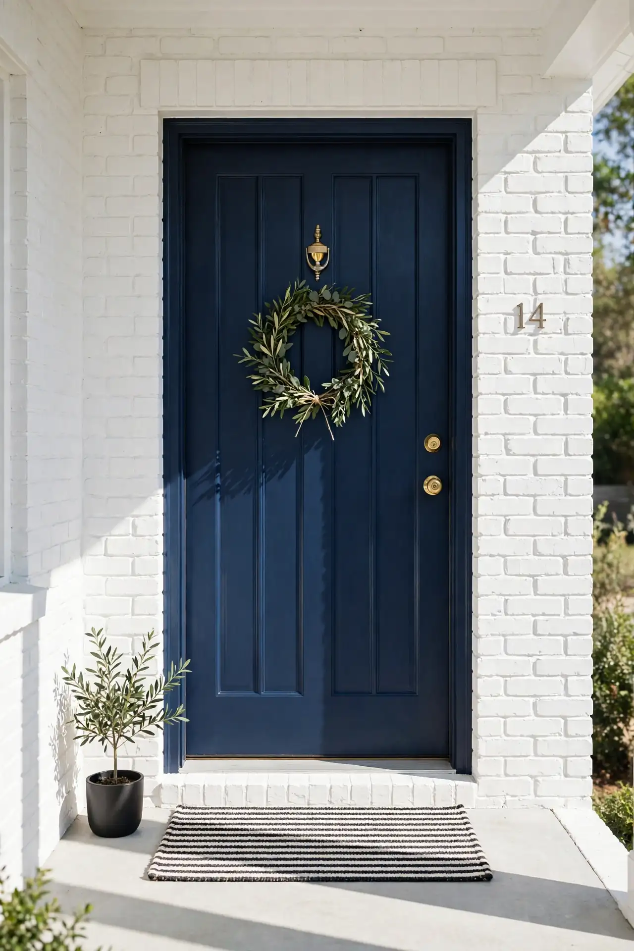 Painted Door Makeover