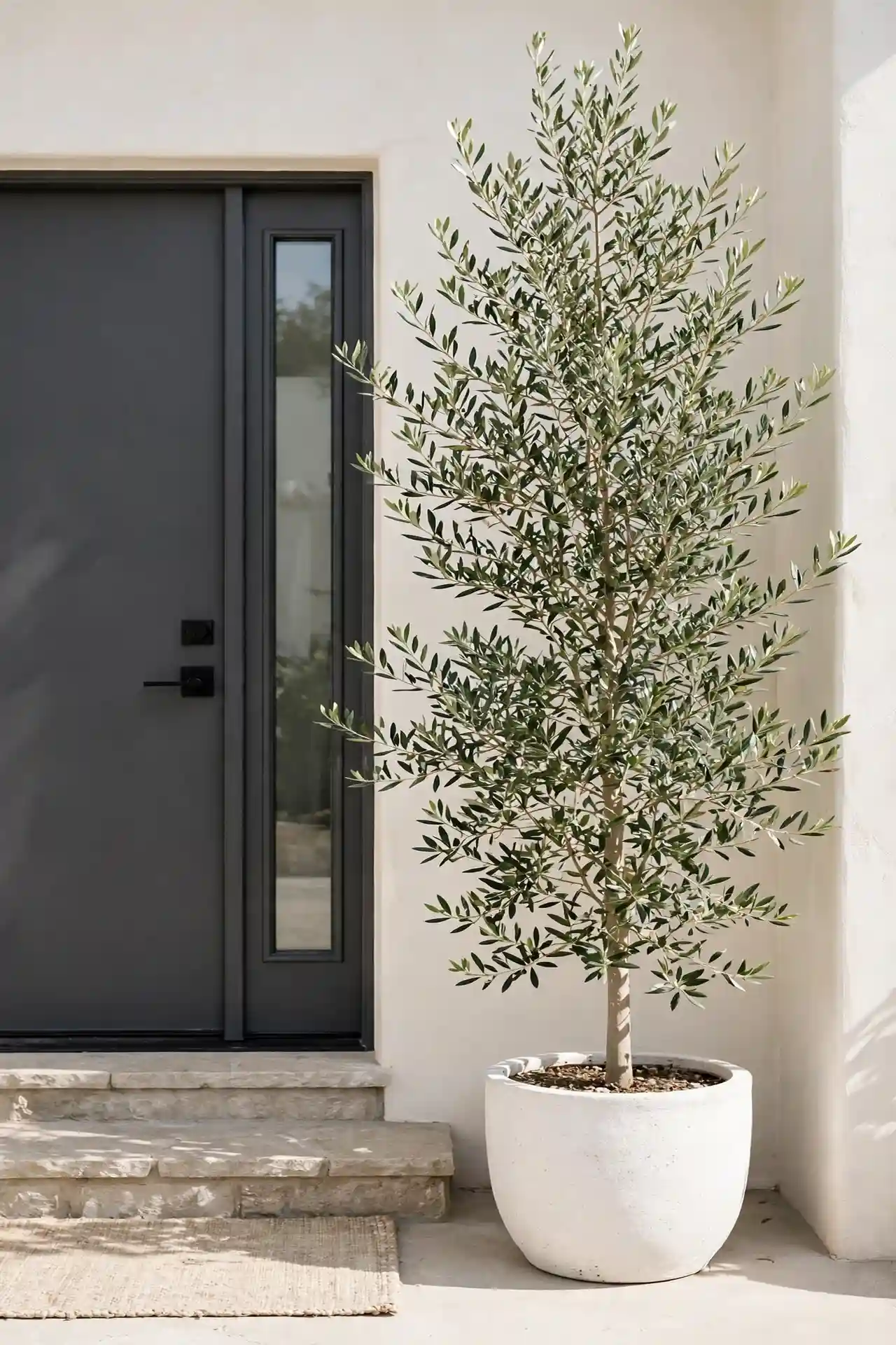 Potted Olive Tree