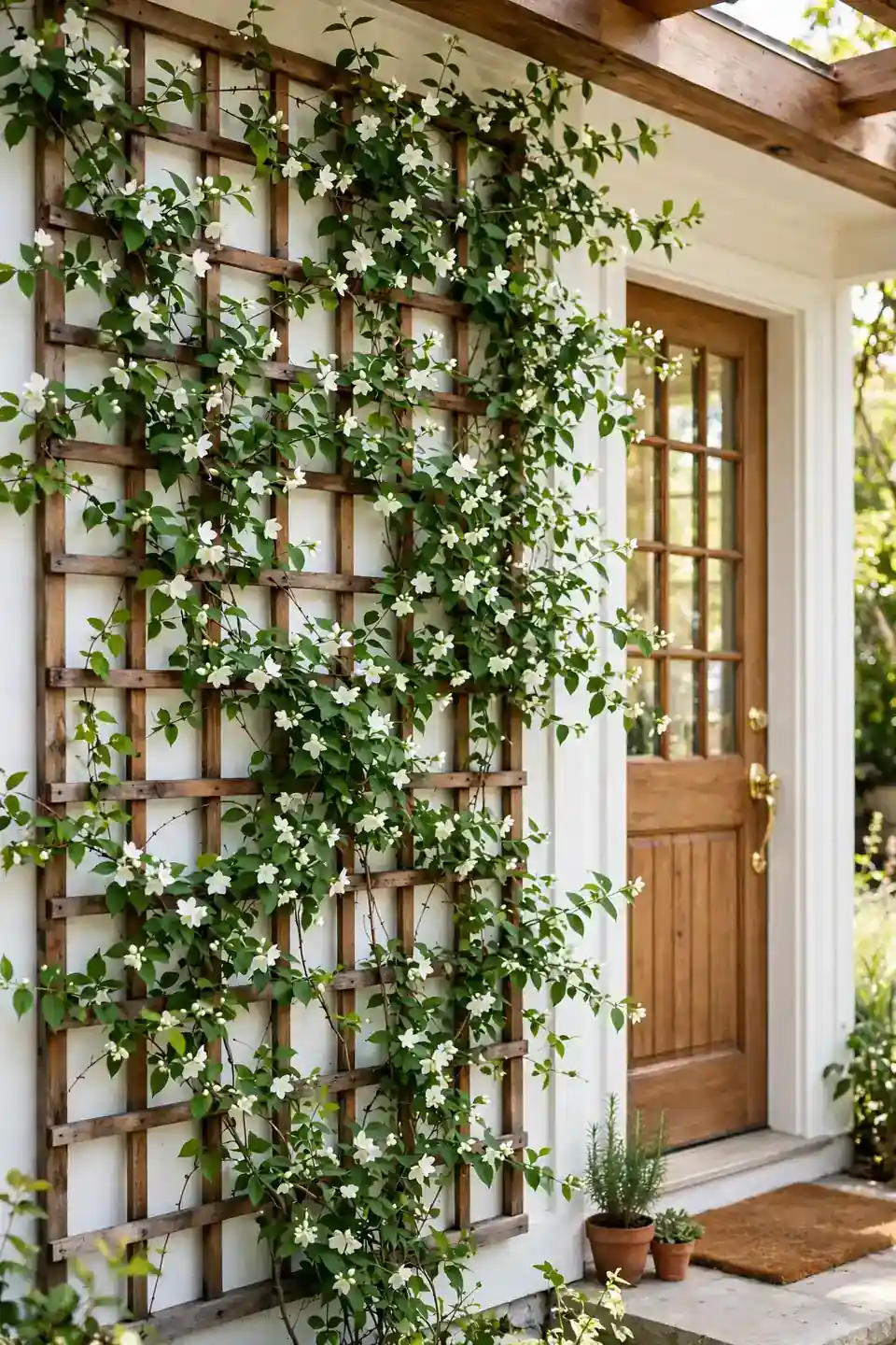 Climbing Vine Trellis Wall
