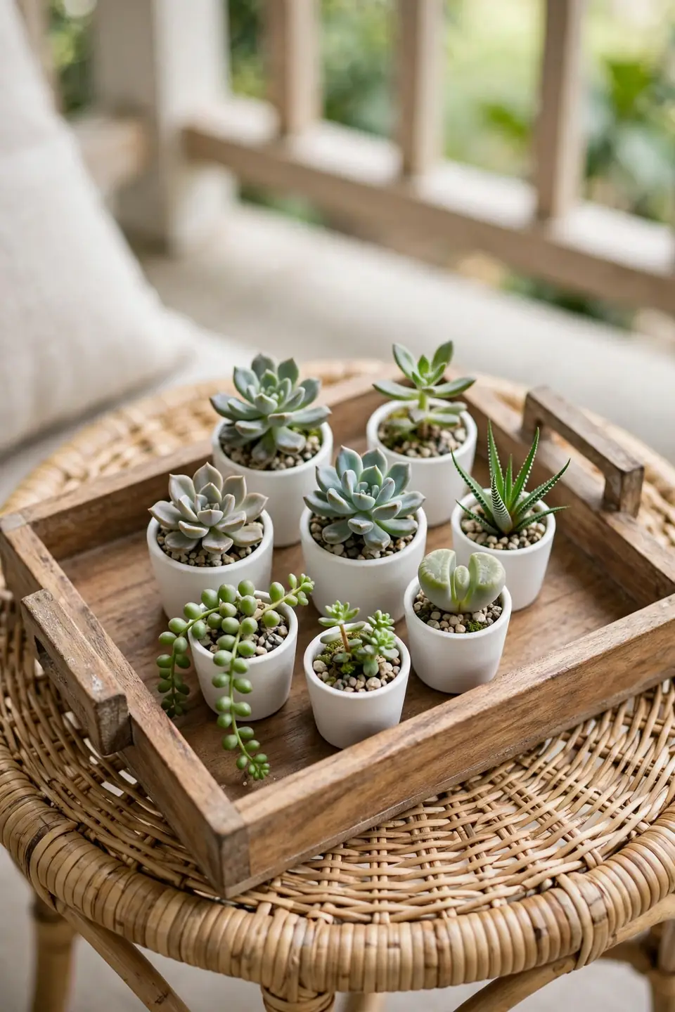Mini Succulent Table Trays