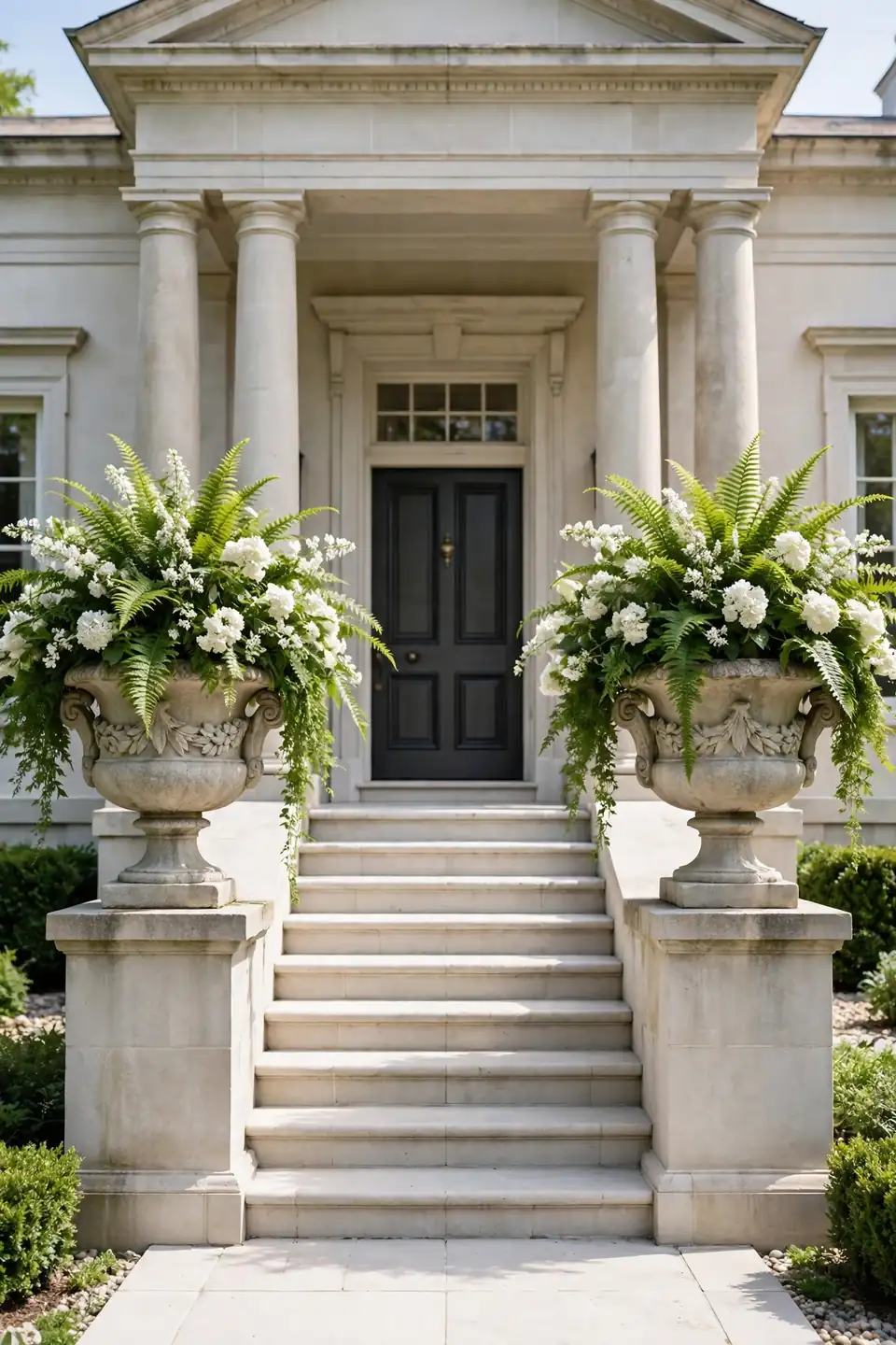 Statement Urn Plant Pair