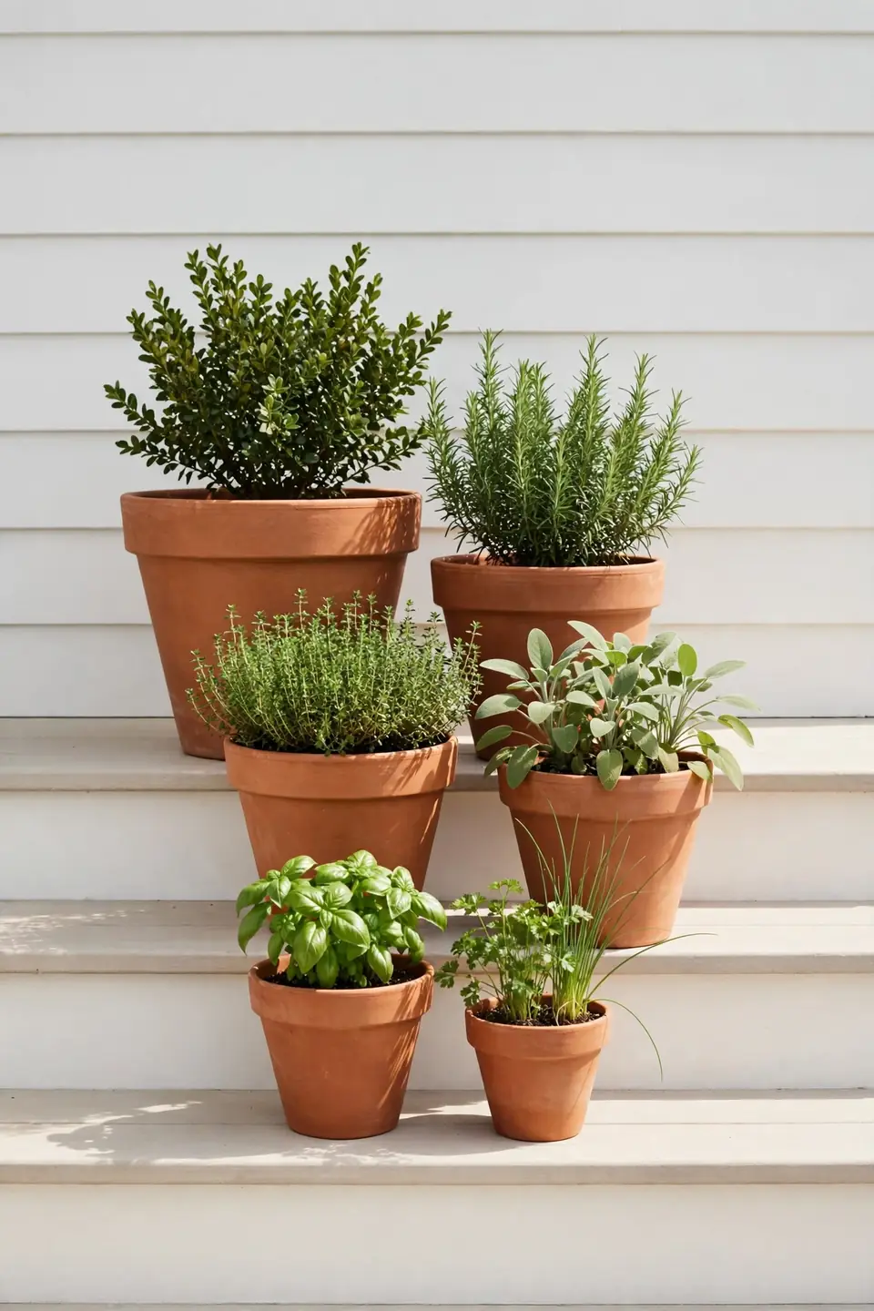 Terra Cotta Cluster Grouping