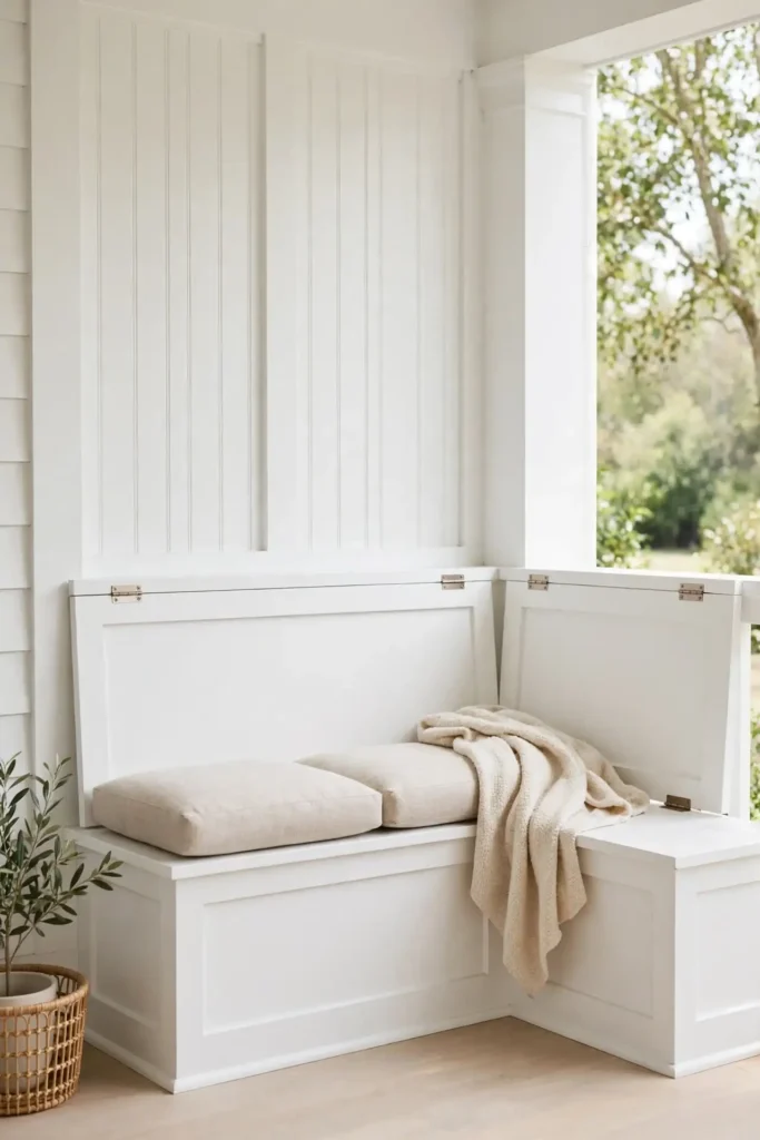 Built-In Corner Seat